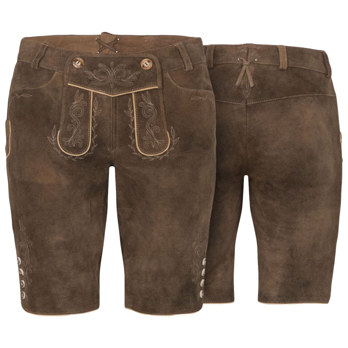 Spieth & Wensky Trachtenlederhose 134-D Blossom/Schotter sand Damen Trachte günstig online kaufen