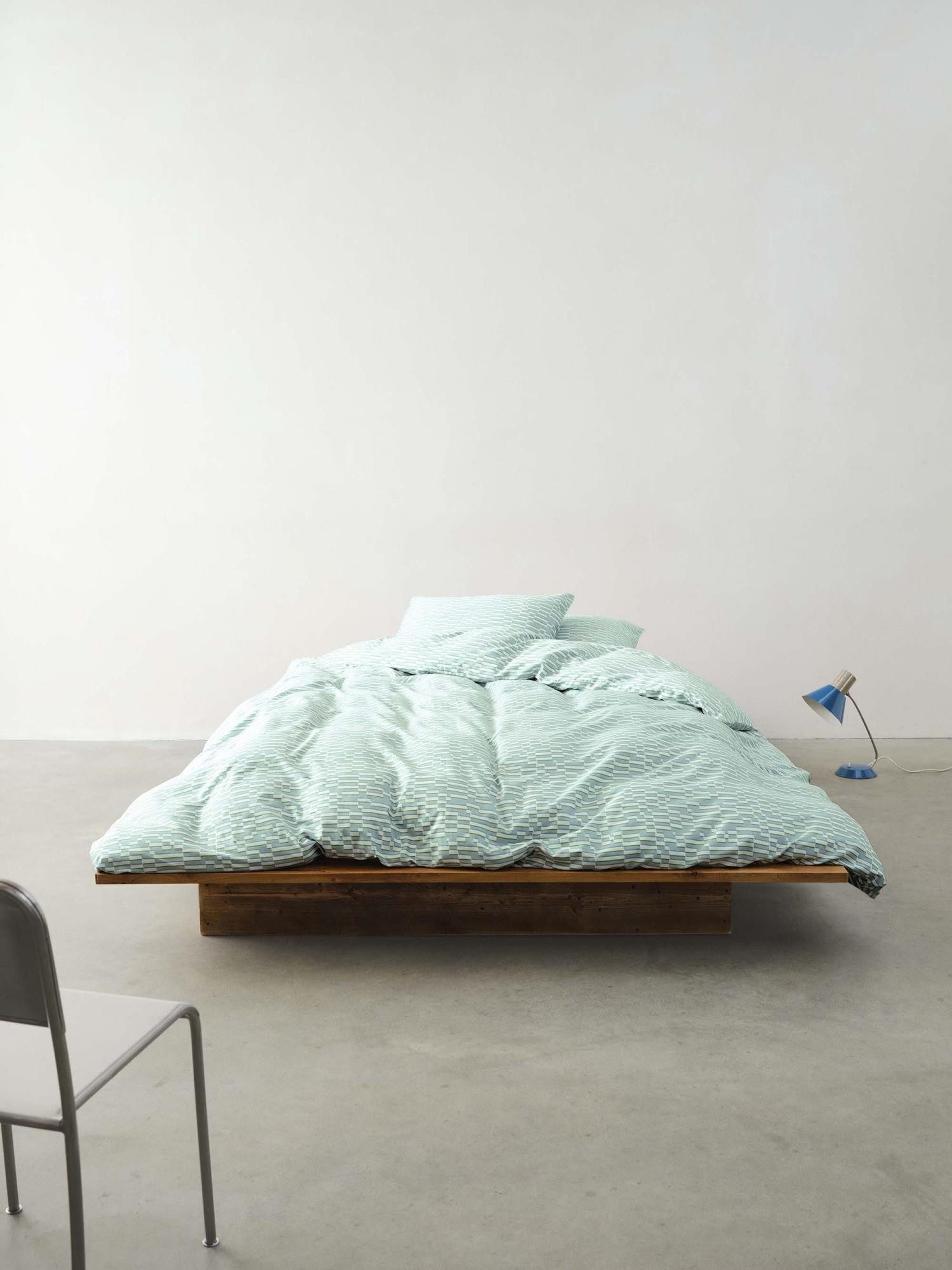 Marc O'Polo Home Bettwäsche Harpa, Satin, 2 teilig, mit Wellenmuster