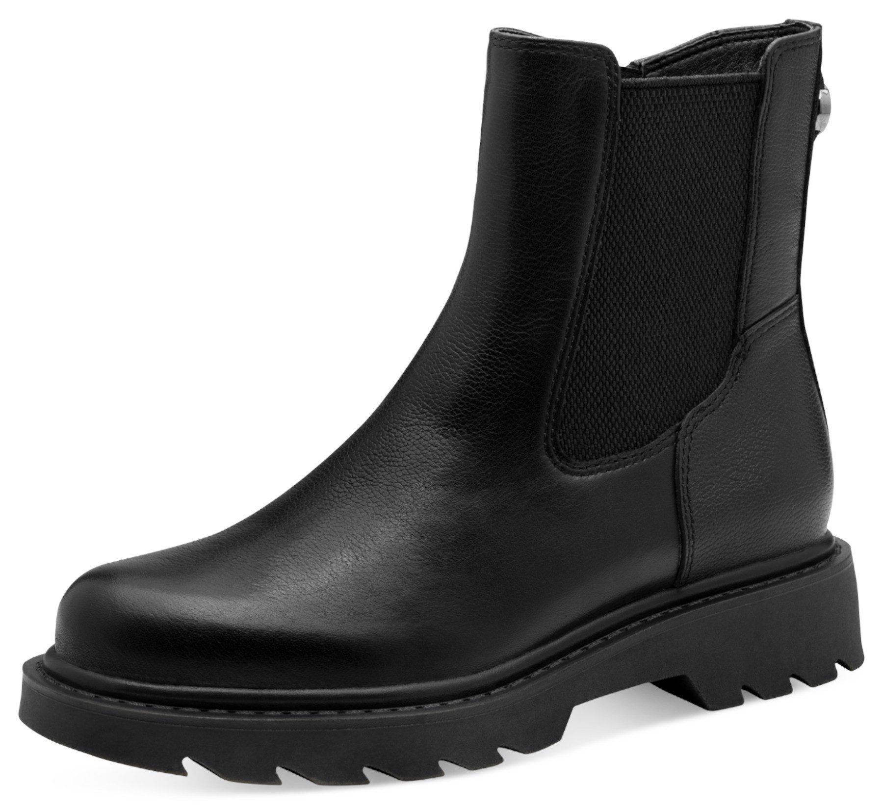 1-25429-45 001 Black Stiefelette