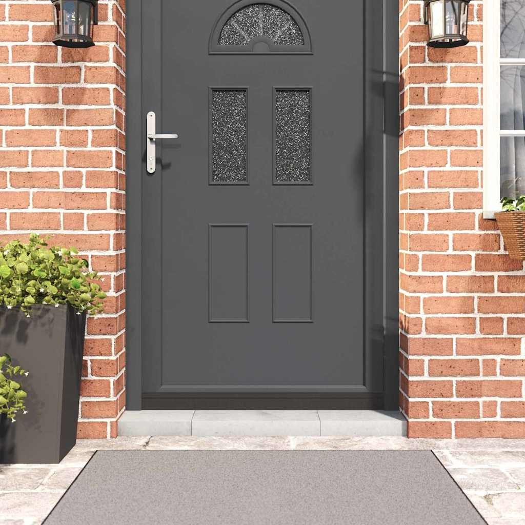 vidaXL Türbeschlag Selbstklebende Türbürstendichtungen 2 stk. Schwarz 100 cm (2 St)