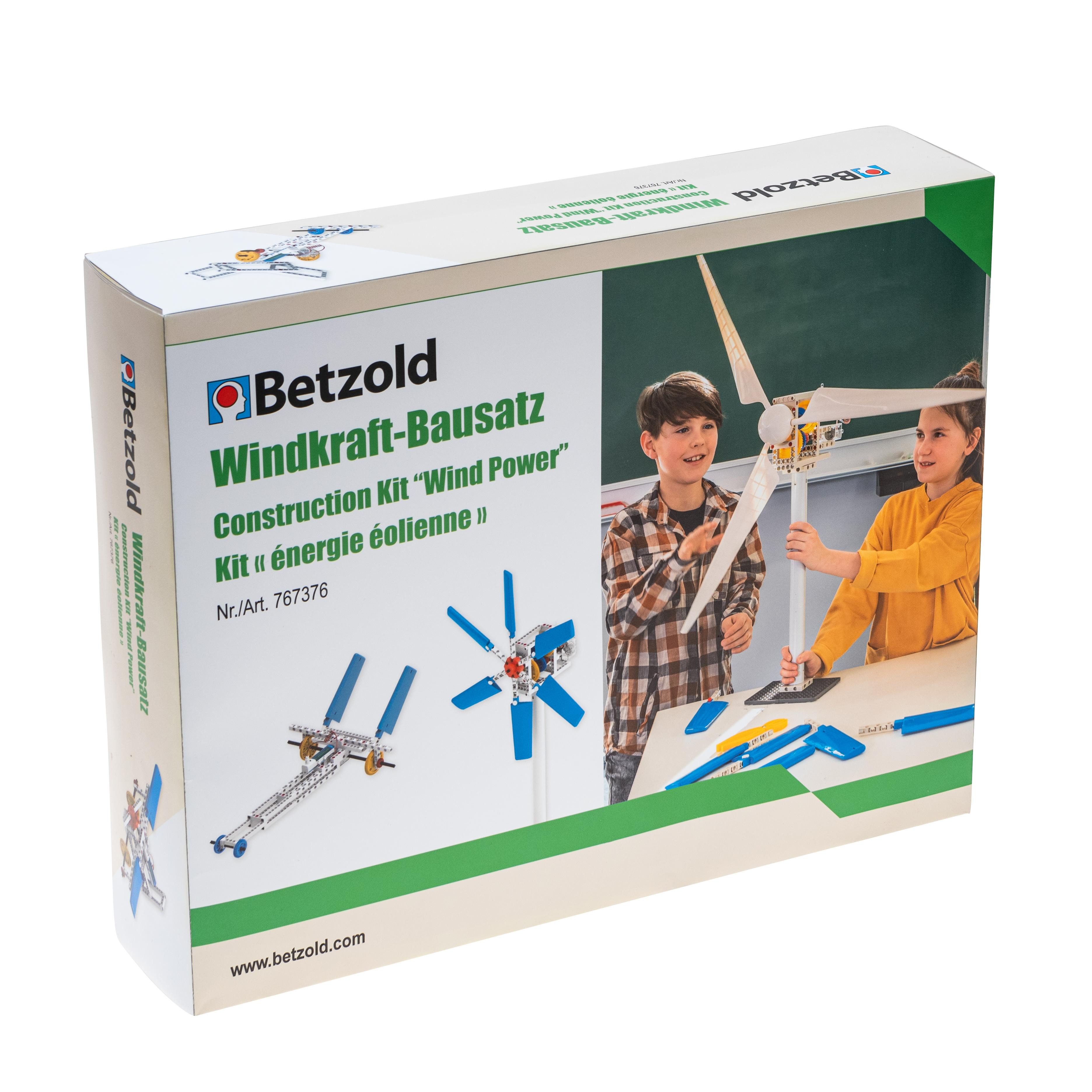 Betzold Experimentierkasten - Experimentieren mit Windkraft – Experimente für Kinder, Wind-Energie