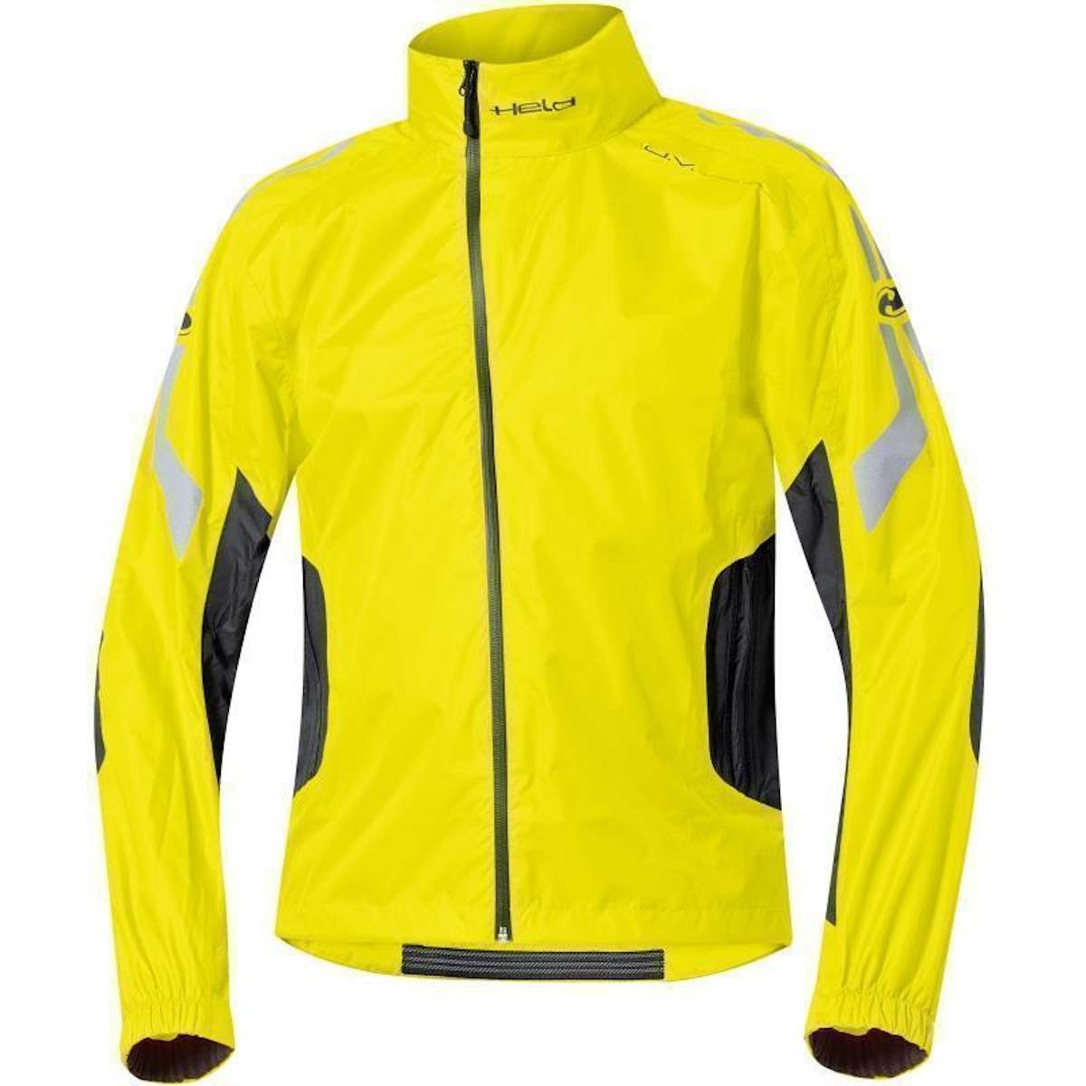 Regenanzug Held Wet Tour Regenjacke schwarz / neongelb