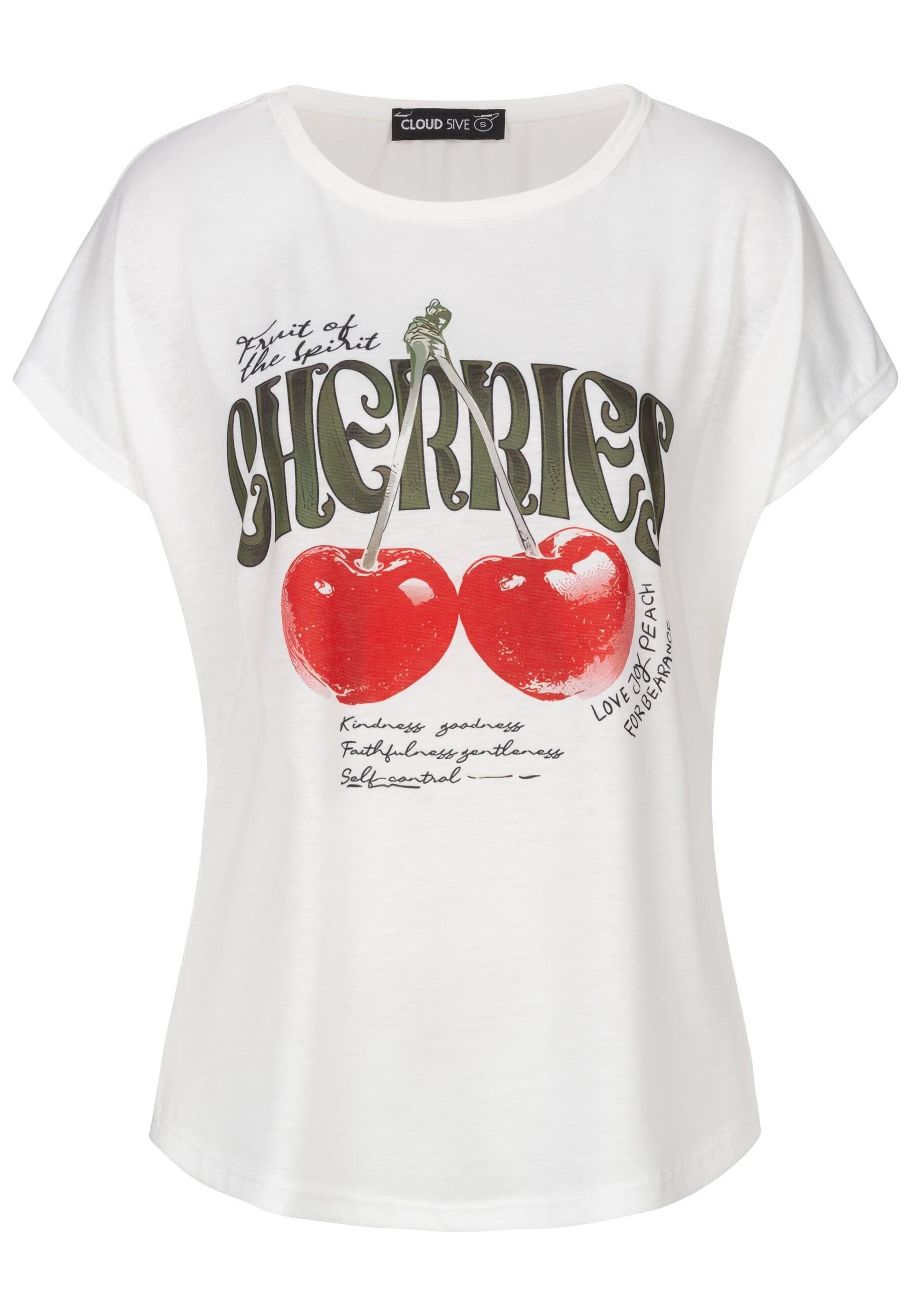 T-Shirt CLOUD 5IVE T-Shirt Cherries Print