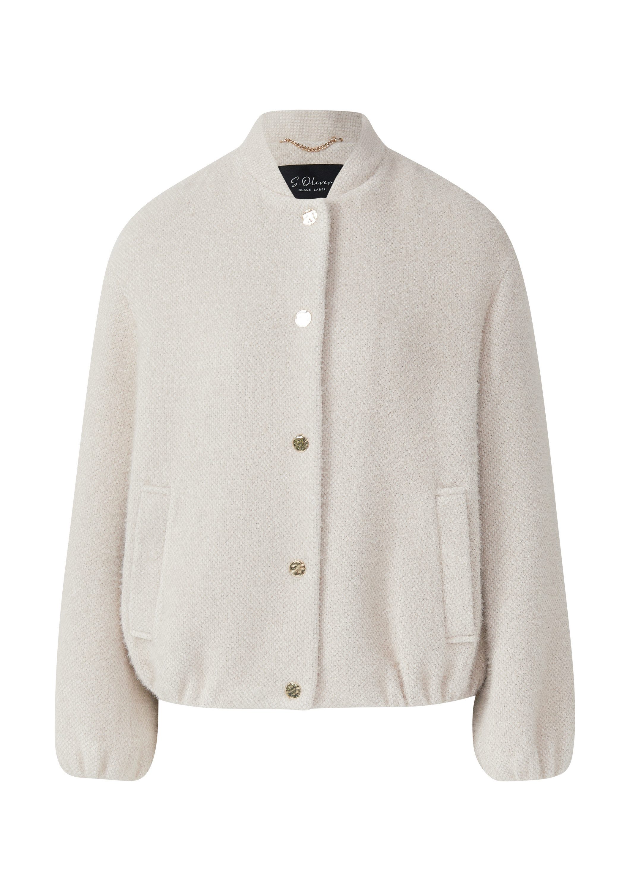s.Oliver Funktionsjacke Outdoor-Jacke Flauschige Jacke im Relaxed Fit mit S günstig online kaufen