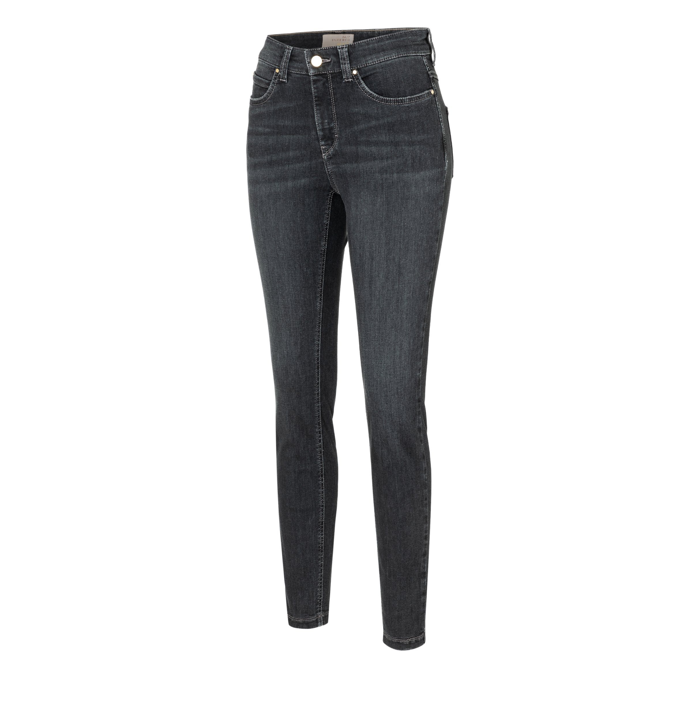 authentic Grau DREAM Dream MAC JEANS 5-Pocket-Jeans SKINNY, -