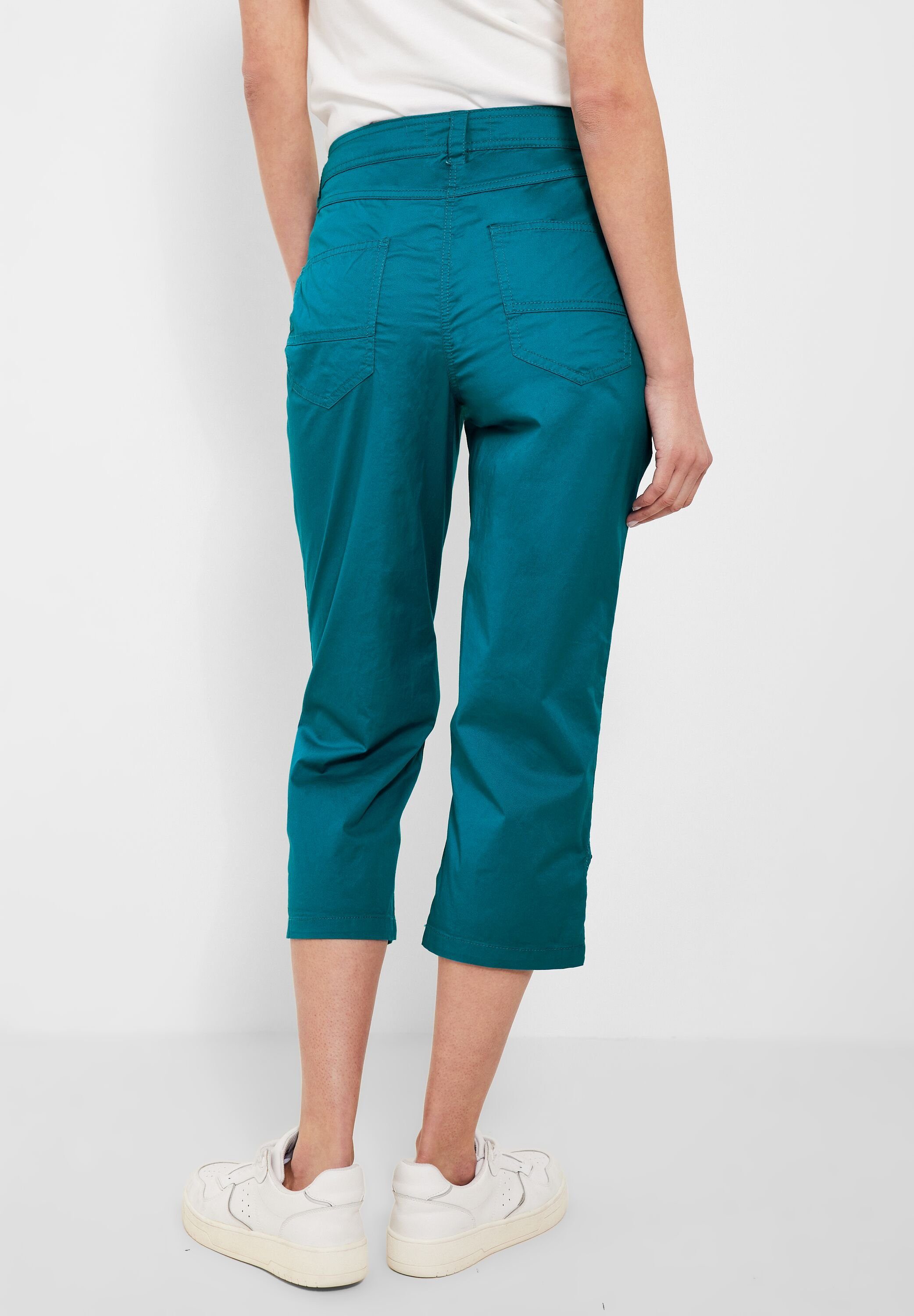 Cecil 3/4-Hose 5-Pocket-Style nocturnal aqua blue