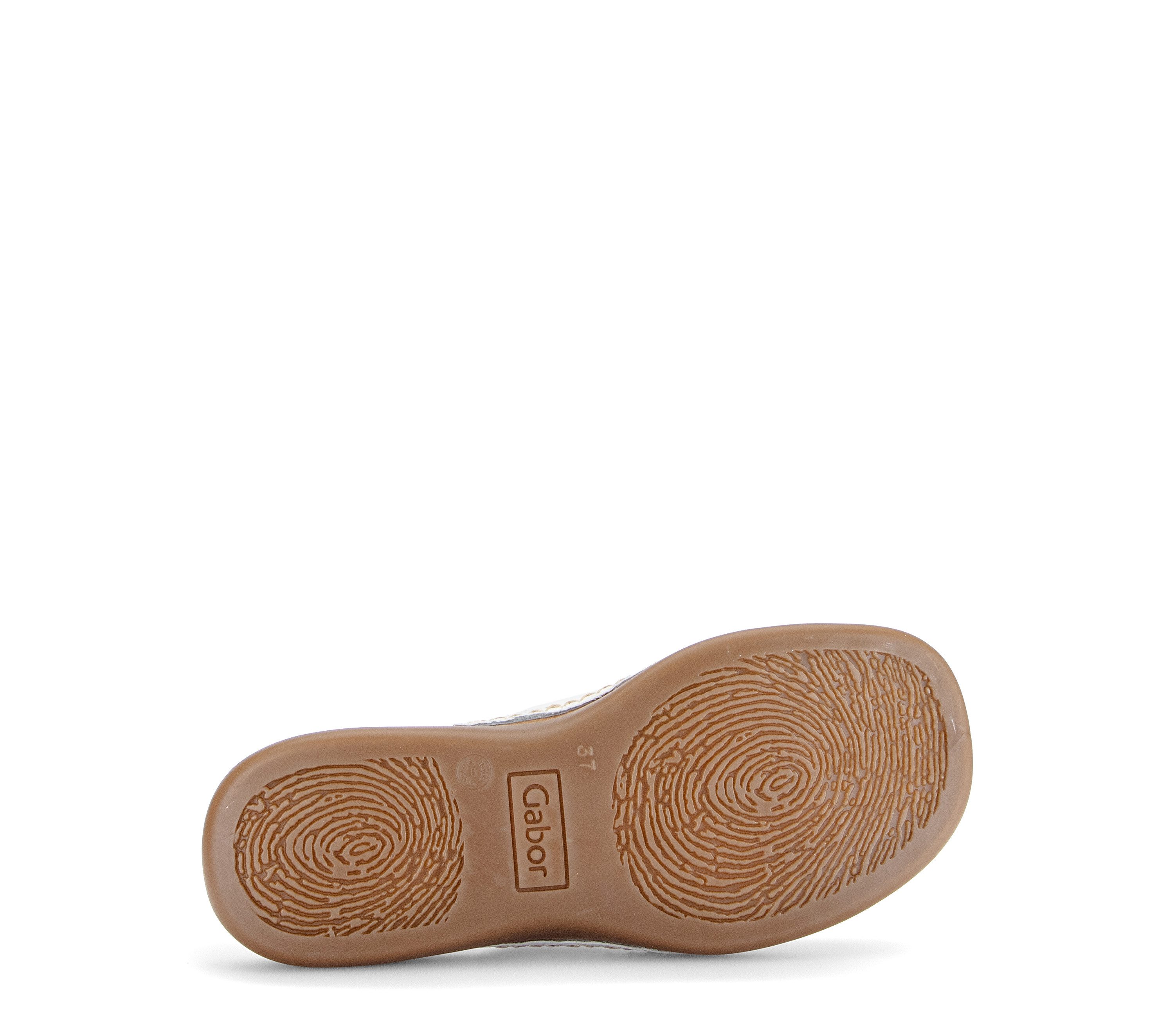 Gabor Pantolette Sommerschuh, Schlüpfschuh mit Kontrastnähten
