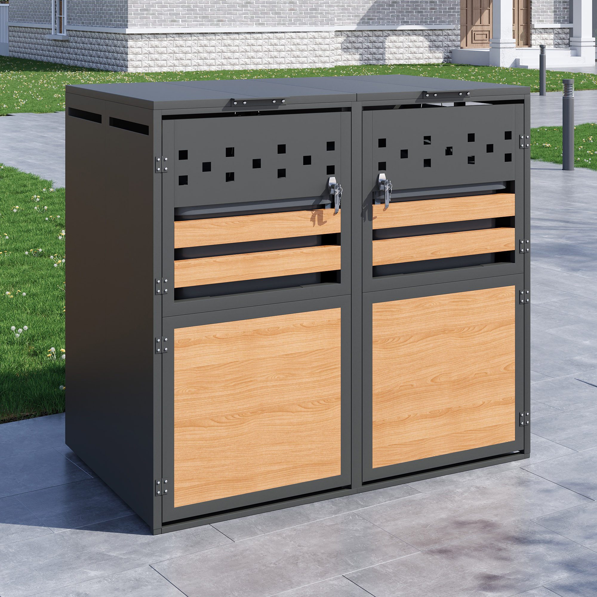 Mülltonnenbox