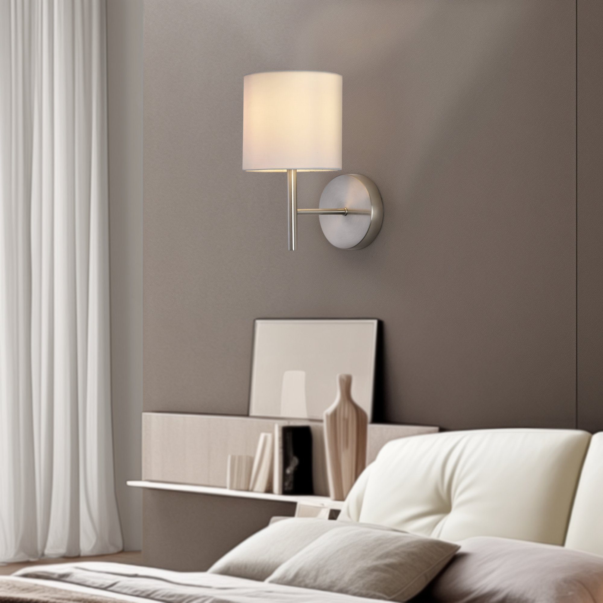 lux.pro Wandleuchte, ohne Leuchtmittel, »Winsford« E14 günstig online kaufen