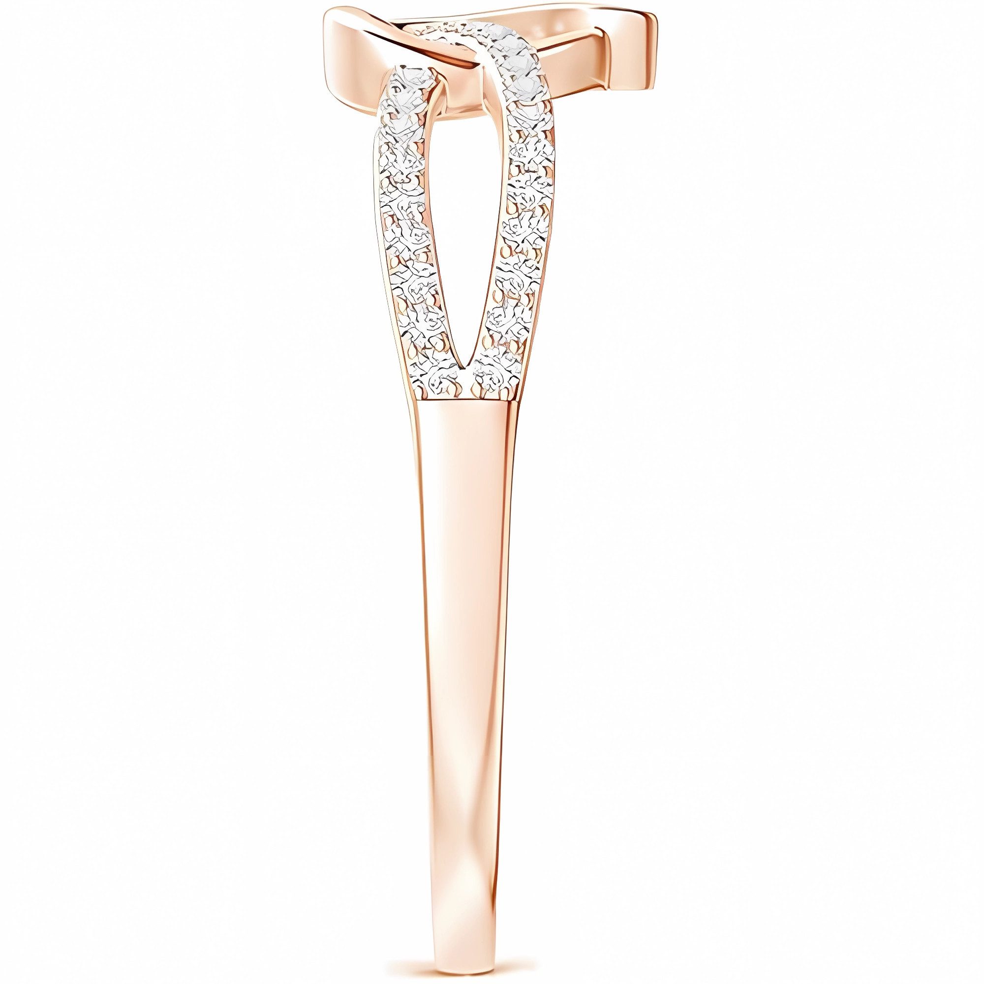 Jumpeak Diamantring Eheringe Gold 585,Diamant Ring,Goldener Ring Damen,Labordiamant, D/E VVS/VS,Geschenk zum Hochzeitstag Frau,Engagement Ring,Ring Frauen