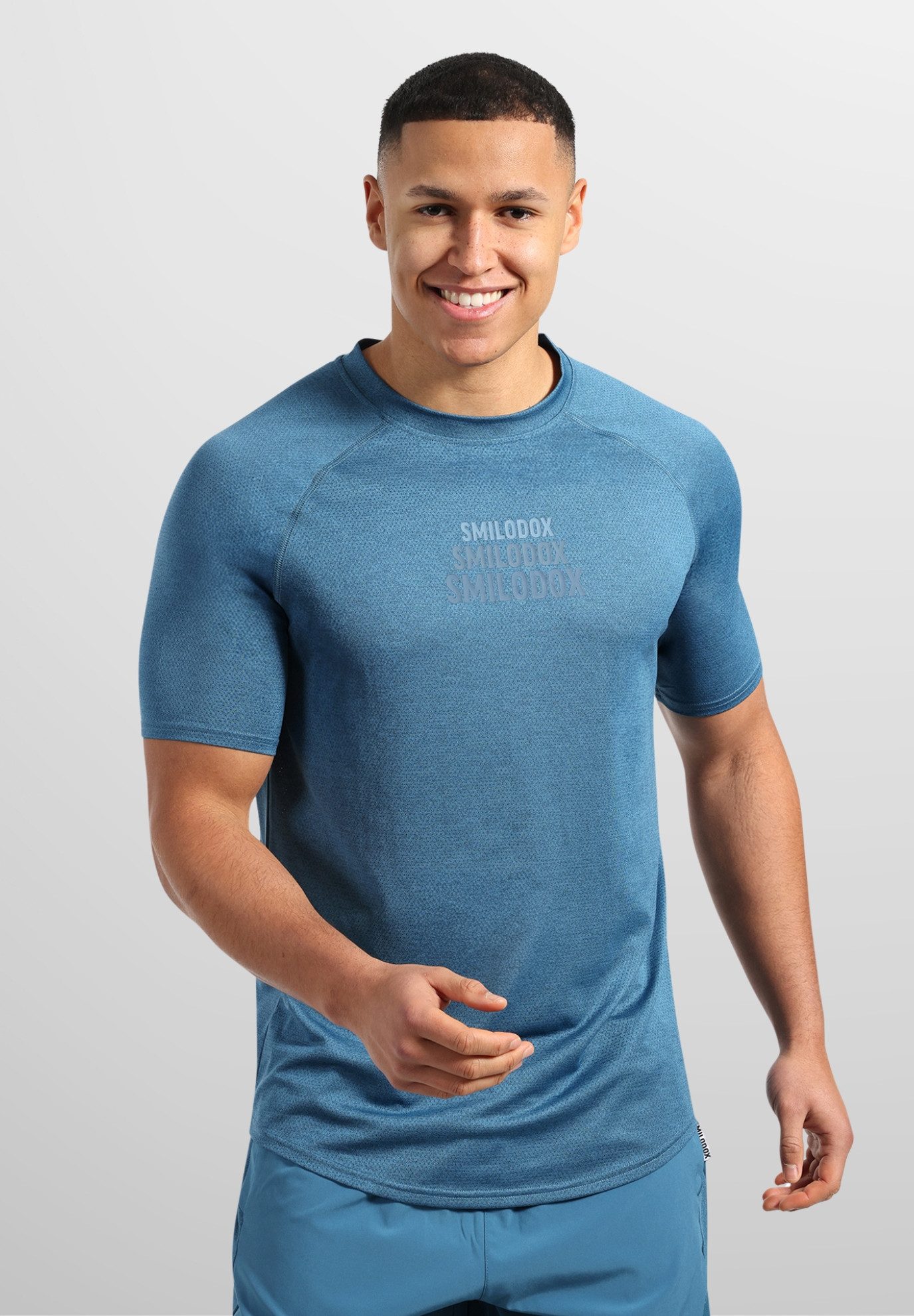 Smilodox T-Shirt Powerfit Triple, Atmungsaktives Kurzarmshirt, günstig online kaufen