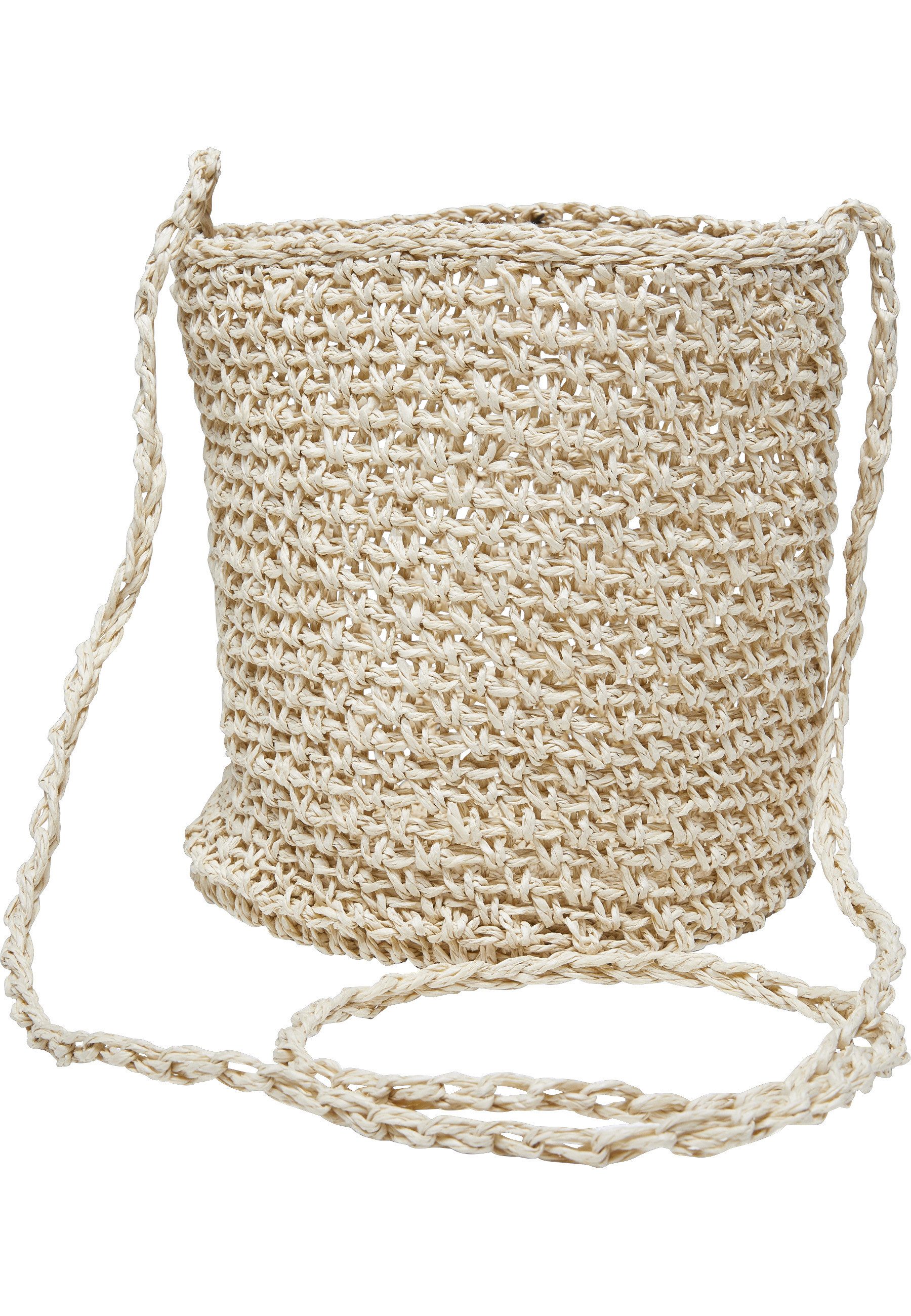 URBAN CLASSICS Bauchtasche Urban Classics Unisex Mini Nature Bast Crossbody Bag