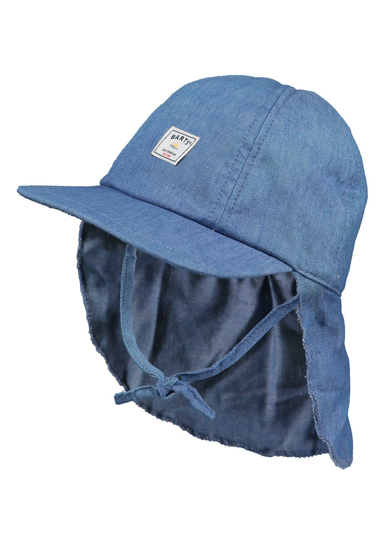 Barts Fitted Cap Venezuela Cap mit Nackenschutz jeansblau | Fitted Caps