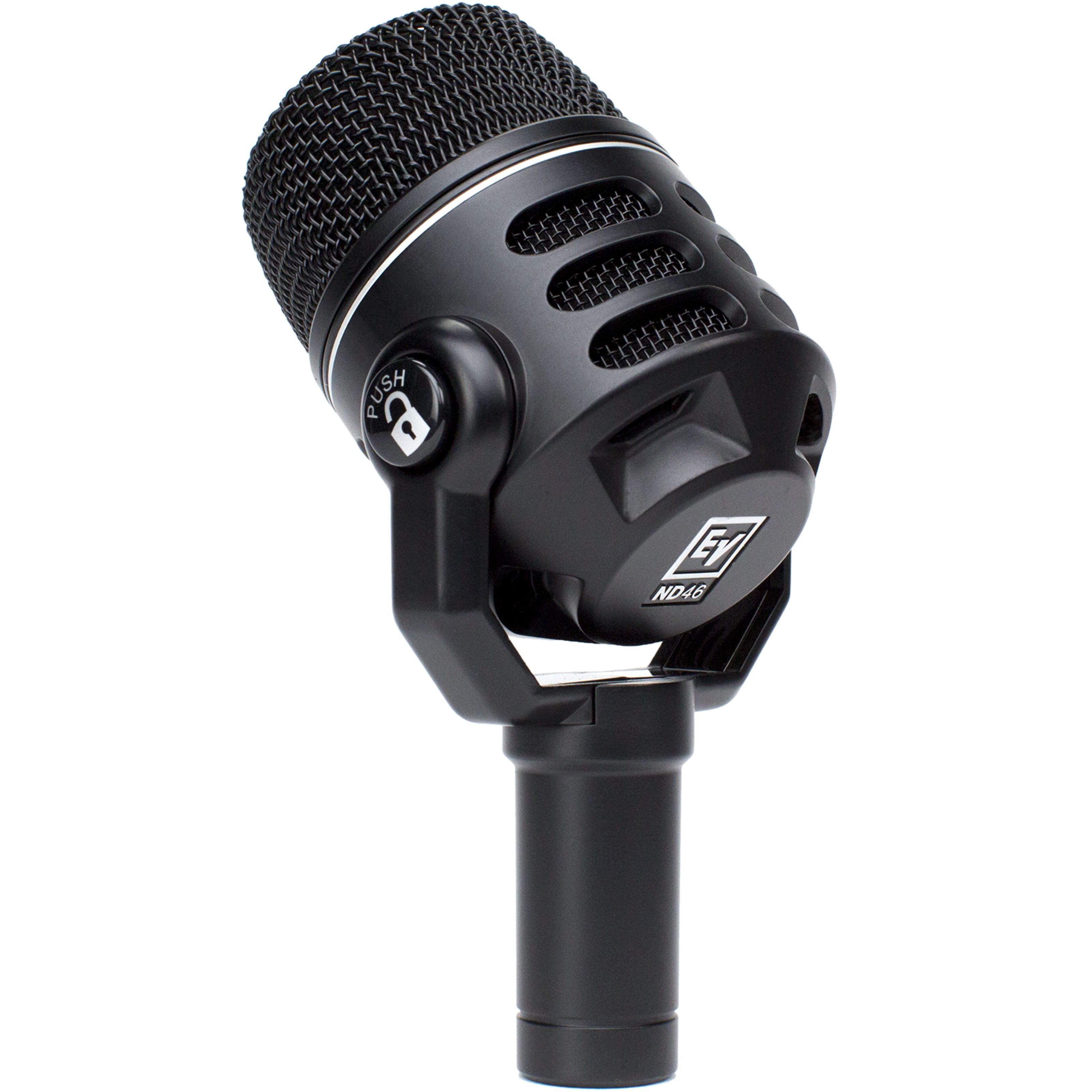 Electro Voice Mikrofon (ND46 dynamisch, Superniere), ND46 dynamisch, Superniere - Instrumentenmikrofon