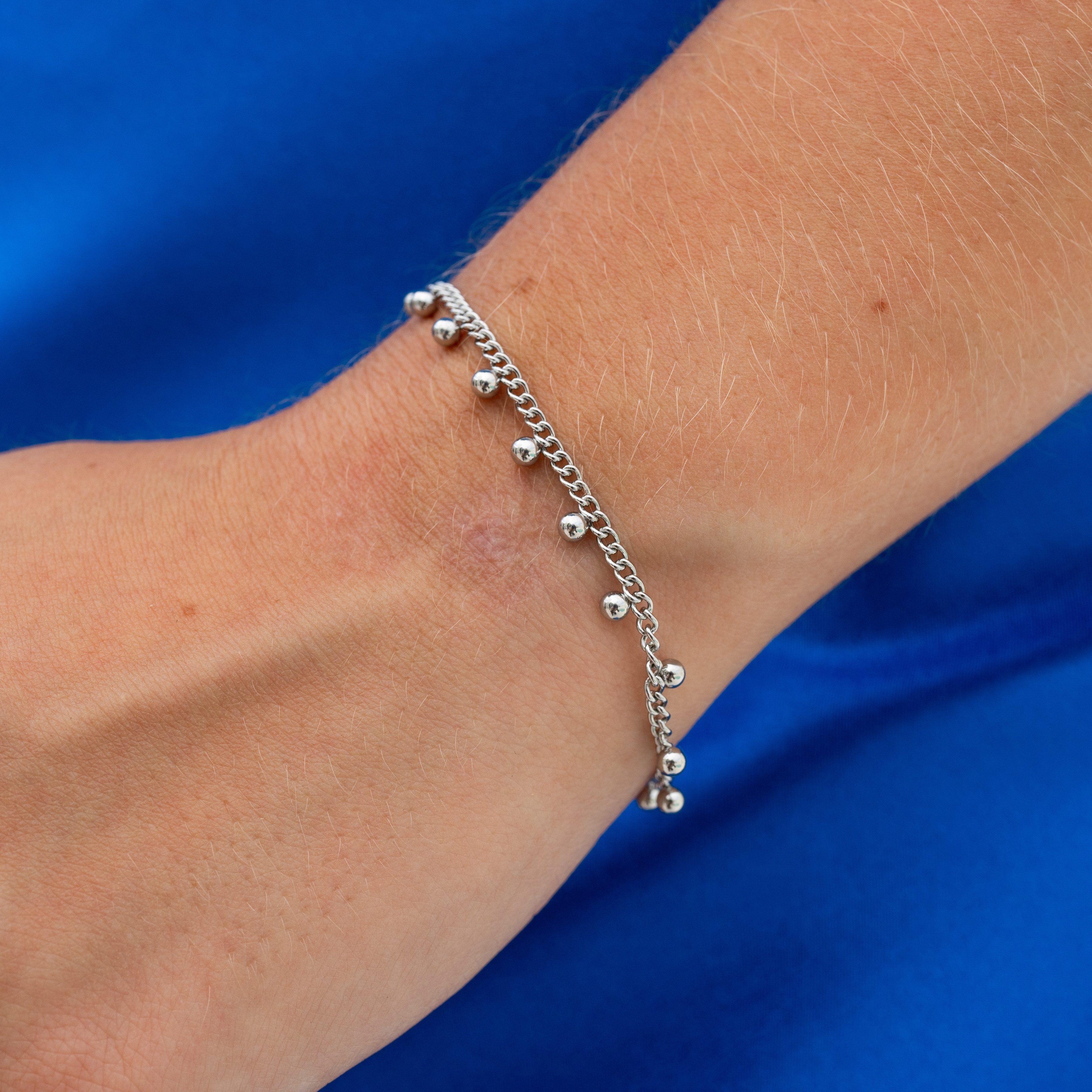 Made by Nami Edelstahlarmband Damen Armband Gold Silber Perlen Verstellbar günstig online kaufen