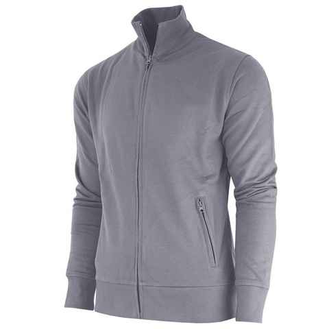 Promodoro Sweatjacke Stand-Up Collar Jacke mit angerauter Innenseite, auch in großen Größen bis 5XL