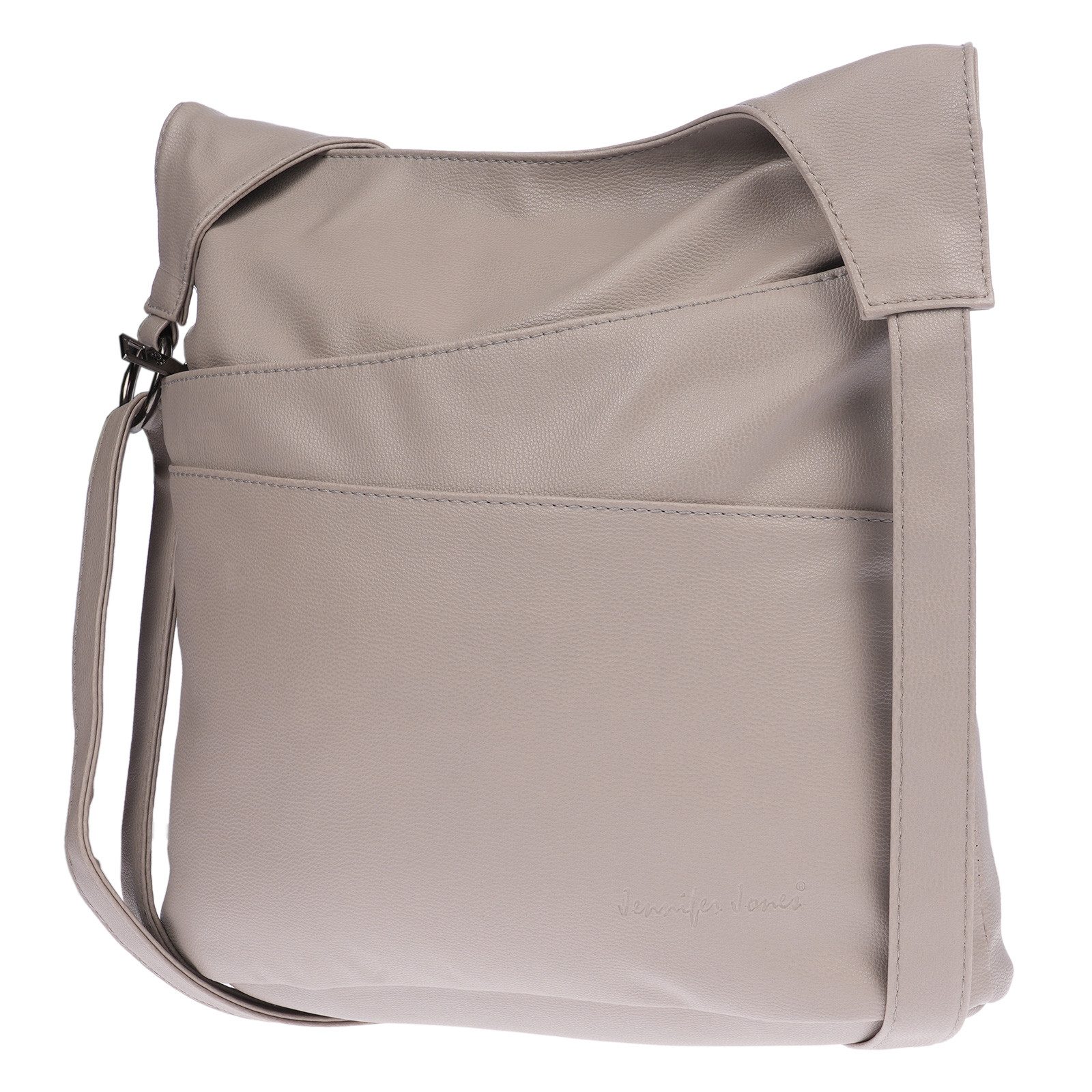 Christian Wippermann Umhängetasche Große Damen Shopper Umhängetasche Tasche (einzeln), Crossover Leder Optik