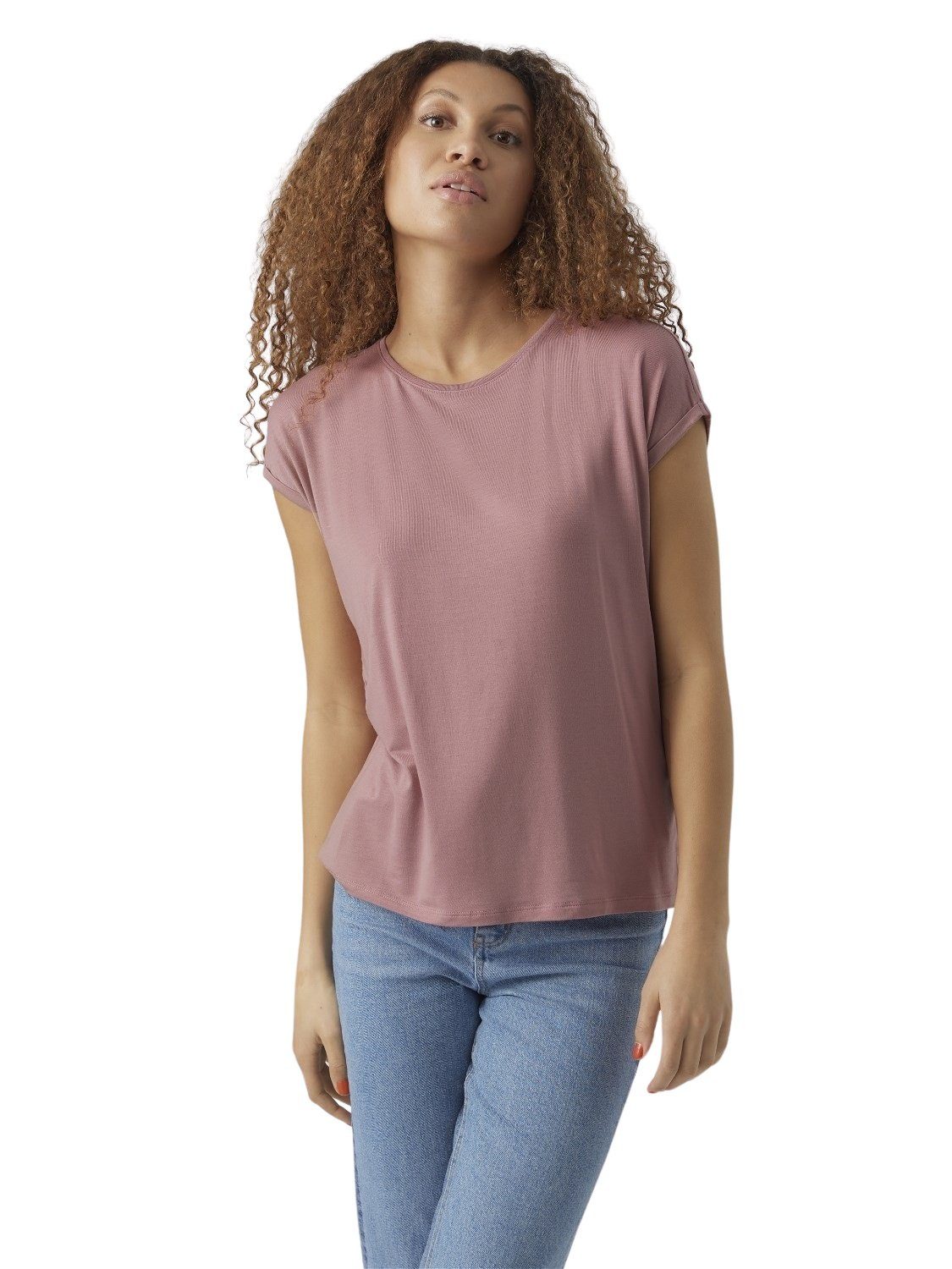 Vero Moda T-Shirt Stilvolles Basic Shirt günstig online kaufen