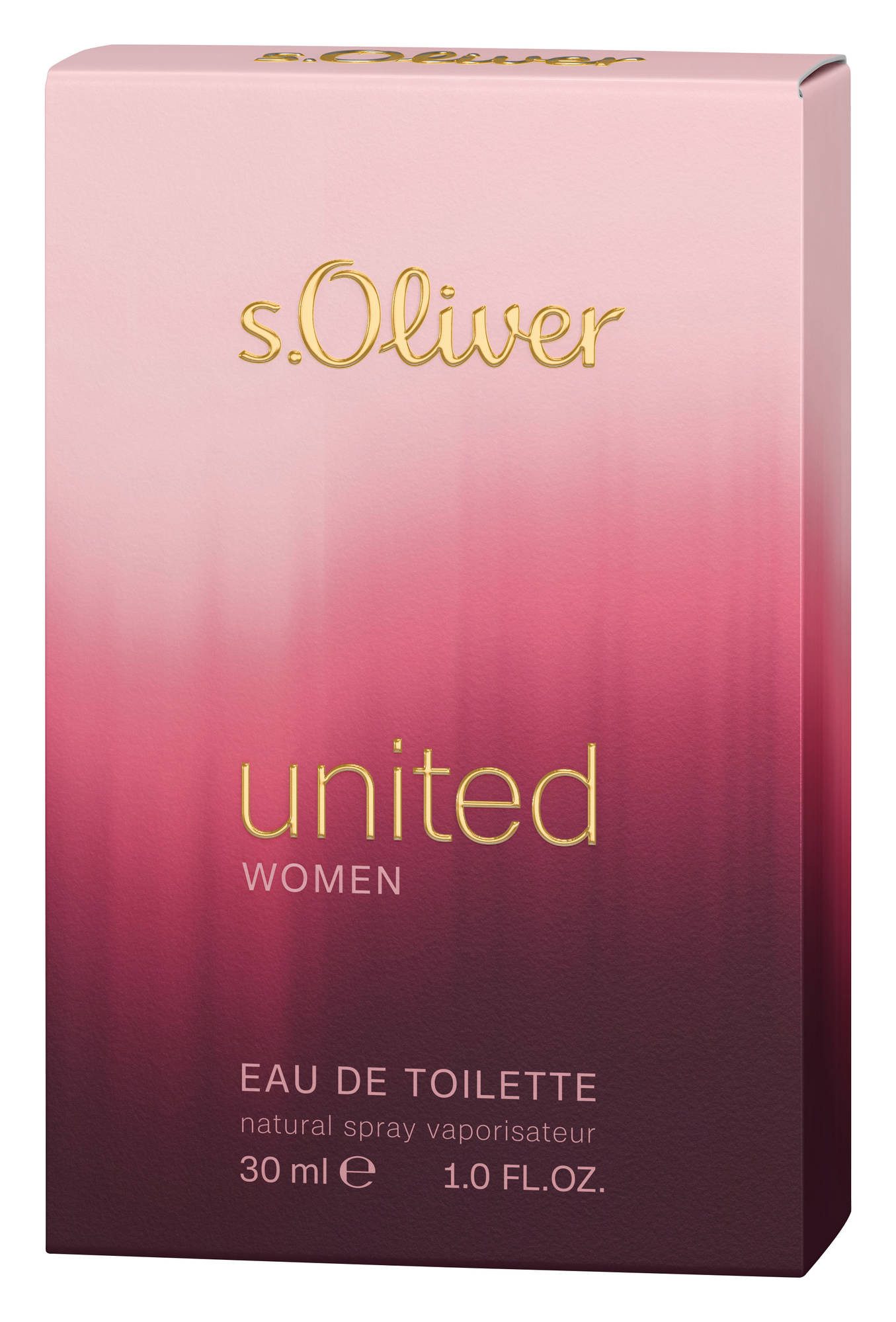 s.Oliver Eau de Toilette UNITED, EdT 30 ml Natural Spray