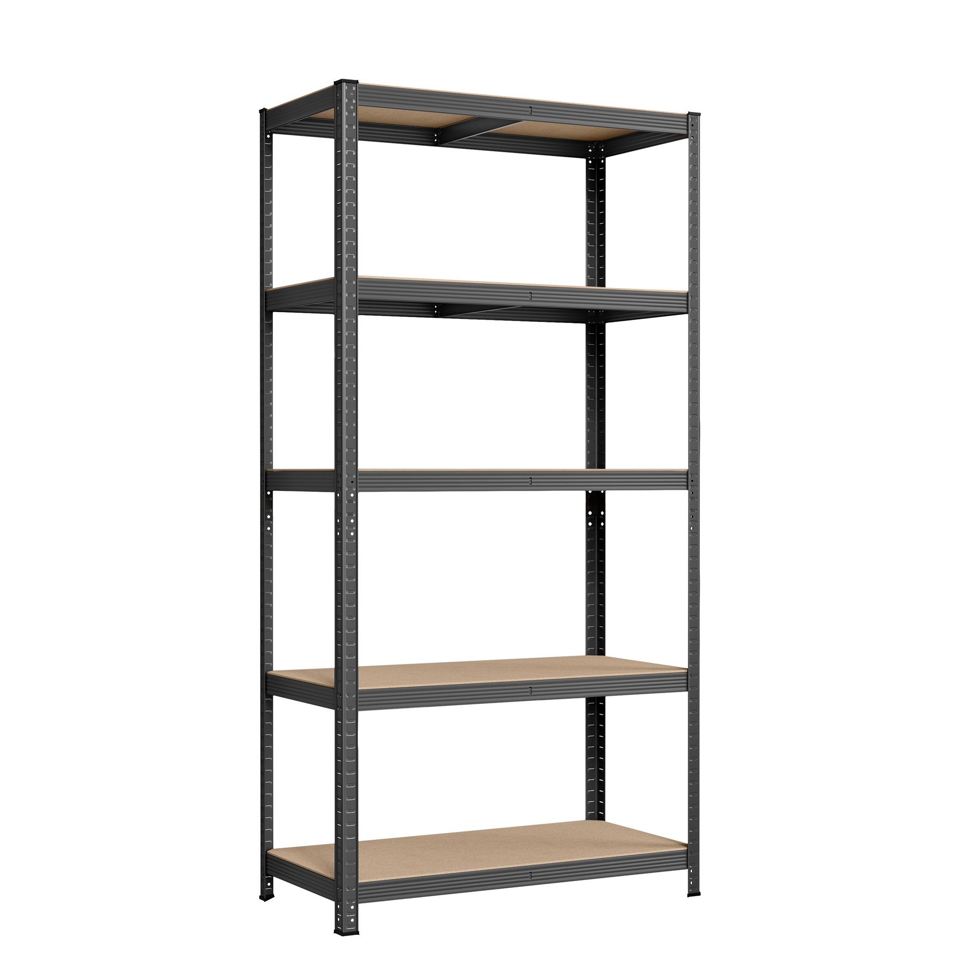 SONGMICS Schwerlastregal Standregal, 1-tlg., 200 x 120 x 60 cm, bis 750 kg belastbar, 5 verstellbare Ablagen