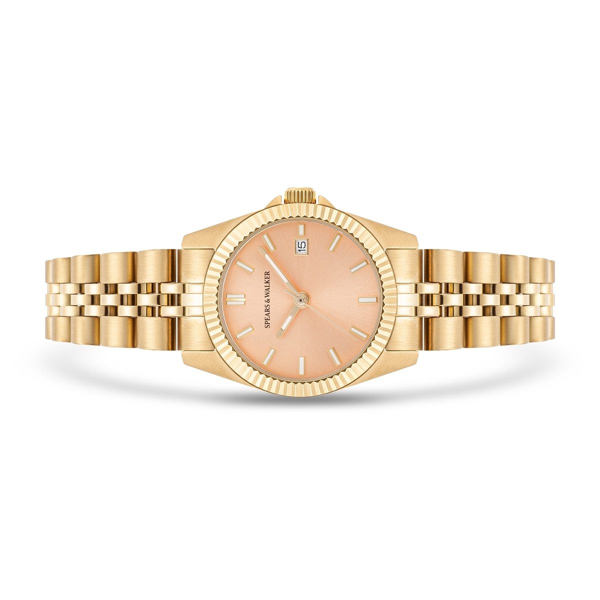 Spears & Walker Quarzuhr gelbgold