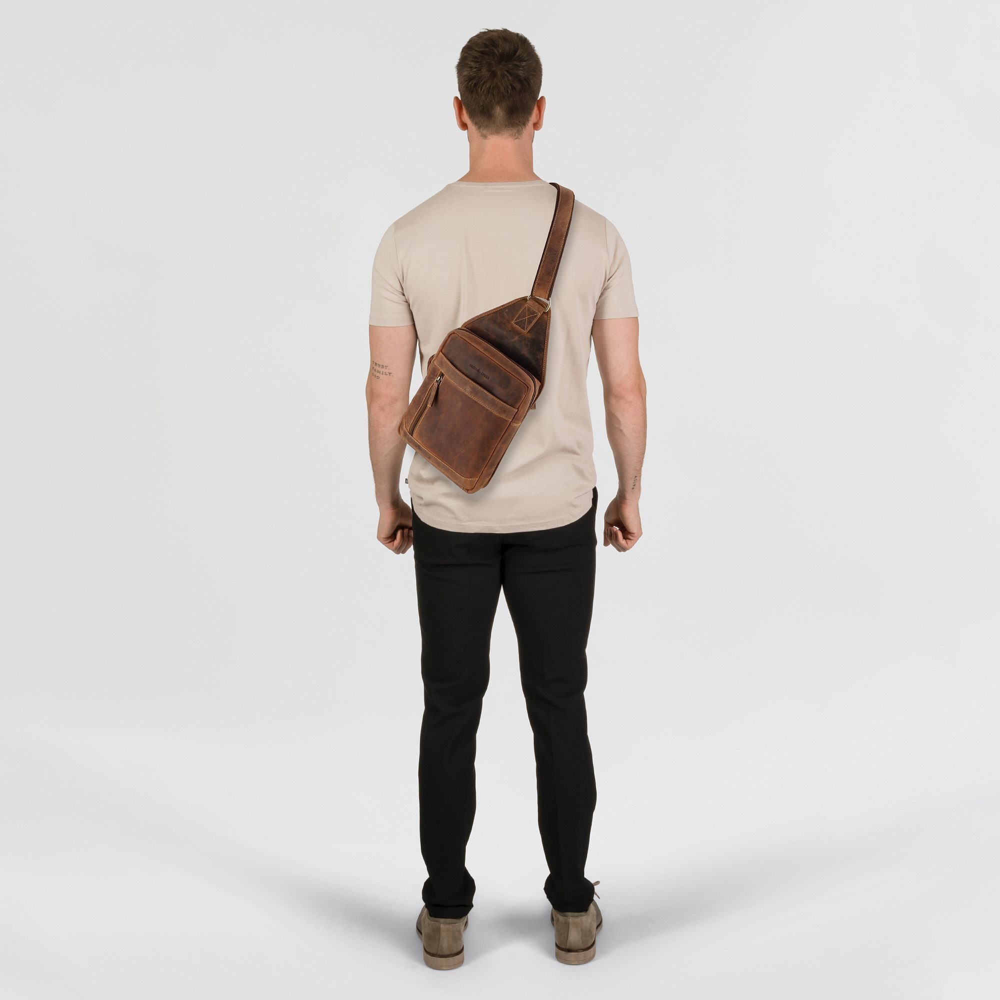 Greenburry Umhängetasche Vintage, Leder günstig online kaufen