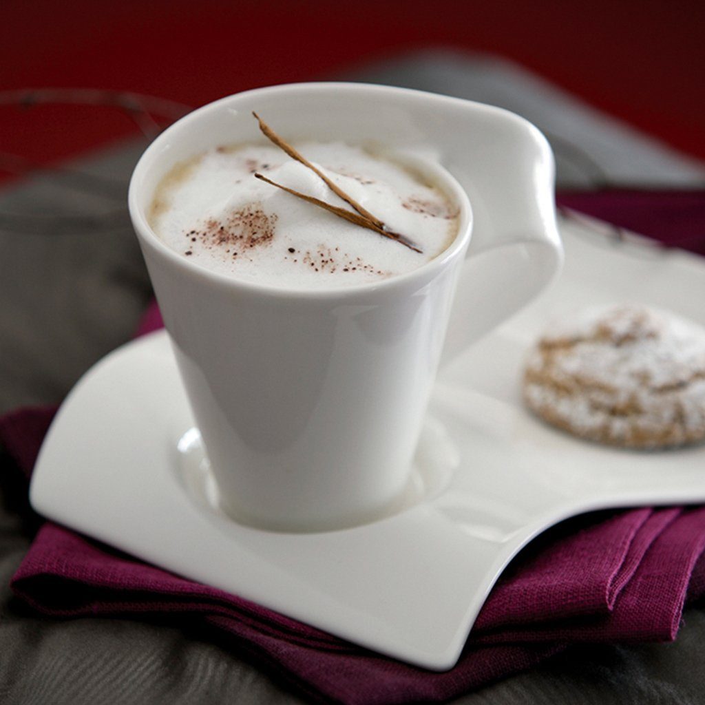Villeroy & Boch Tasse NewWave Kaffeetasse, 1-tlg., Porzellan, Premium Porcelain, mikrow.- & spülm.sicher, Made in Germany