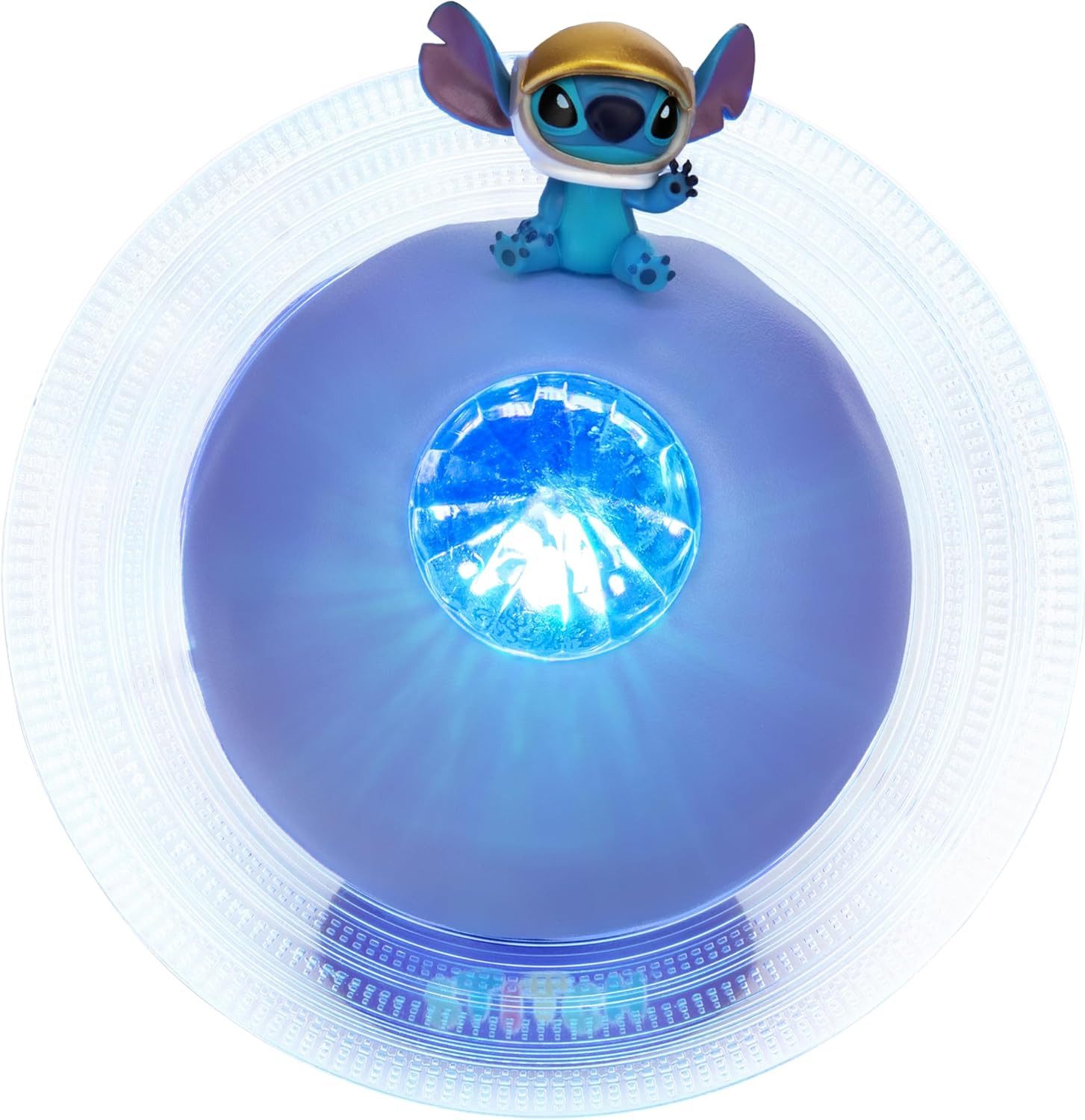 Paladone Nachtlicht Lilo & Stitch Galaxy-Projektionslicht, LED fest integriert, Disney-LED-Lampe mit Farbwechsel, USB-Aufladung und Fernbedienung