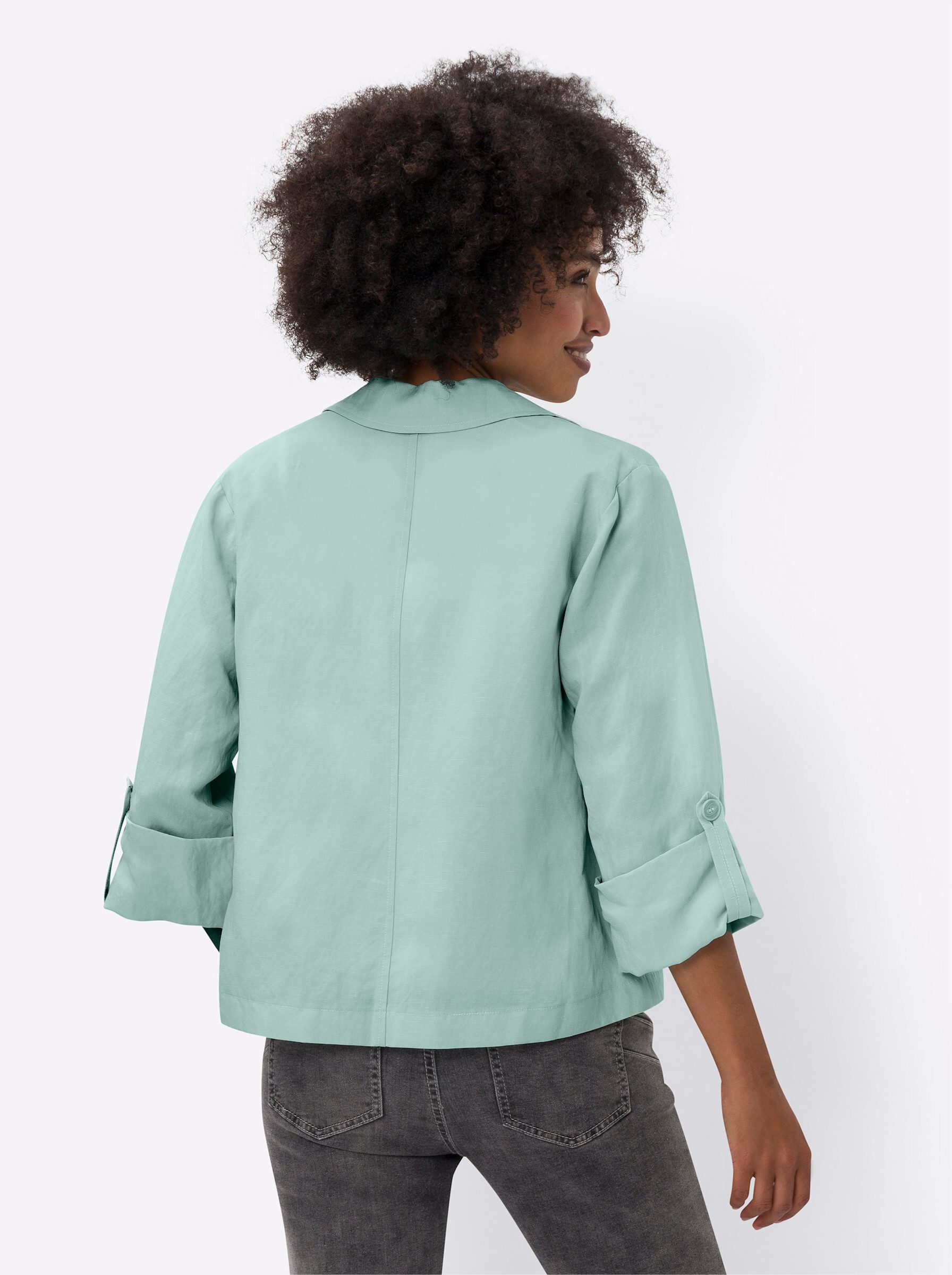 heine Blusenblazer Leinenblazer günstig online kaufen