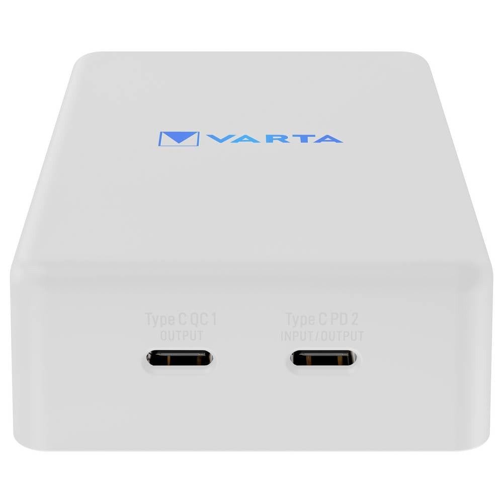 VARTA Powerbank 10000 mAh Magsafe, Qi Wireless Charging, USB PD LiPo Weiß Powerbank