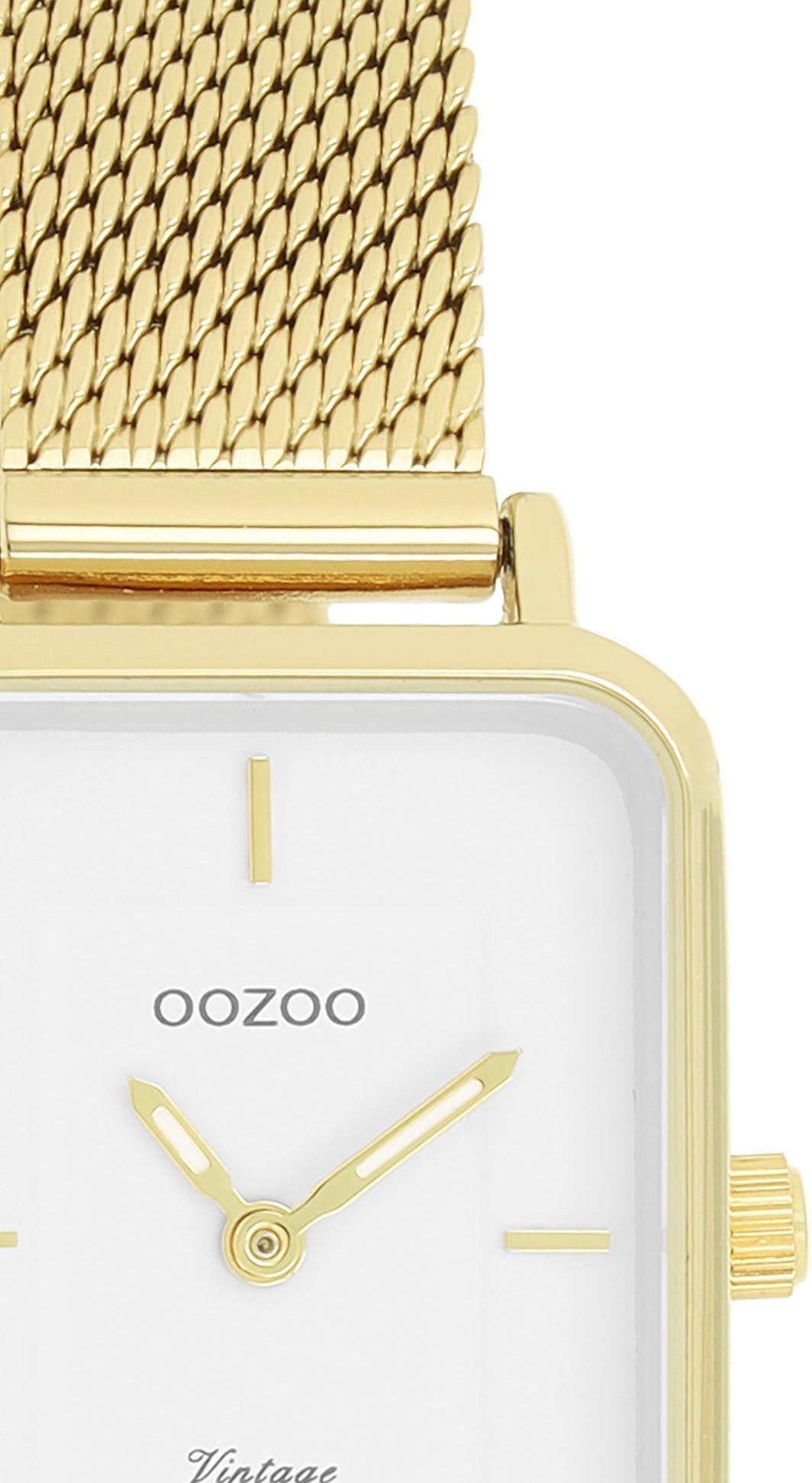 OOZOO Quarzuhr C20352, Armbanduhr, Damenuhr, Edelstahlarmband, analog günstig online kaufen