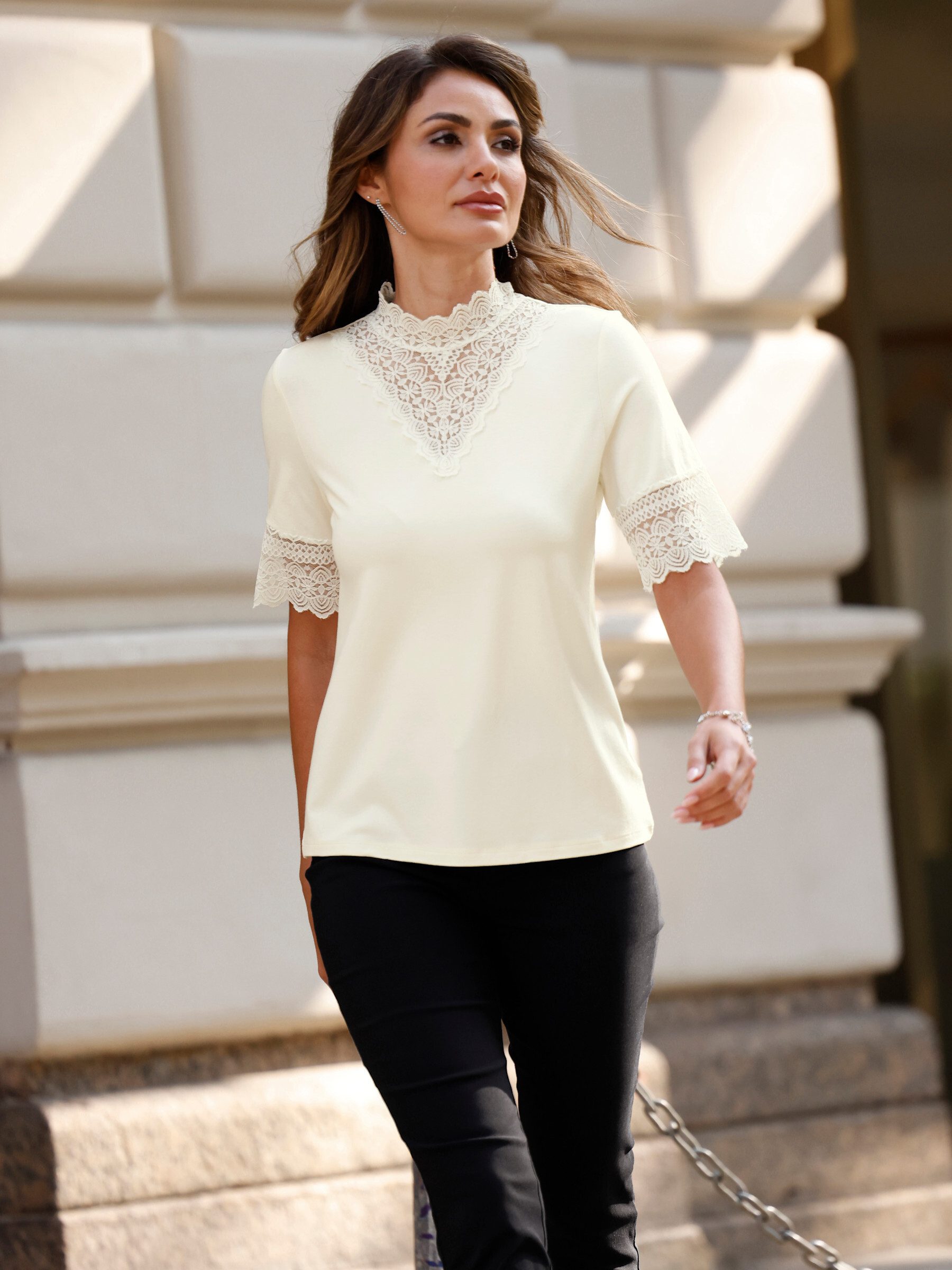 Witt T-Shirt Spitzen-Shirt . günstig online kaufen