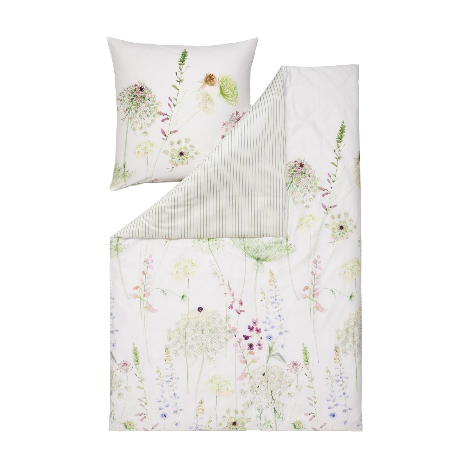 Estella Bettwäsche Meadow 4704 530 Grün, günstig online kaufen