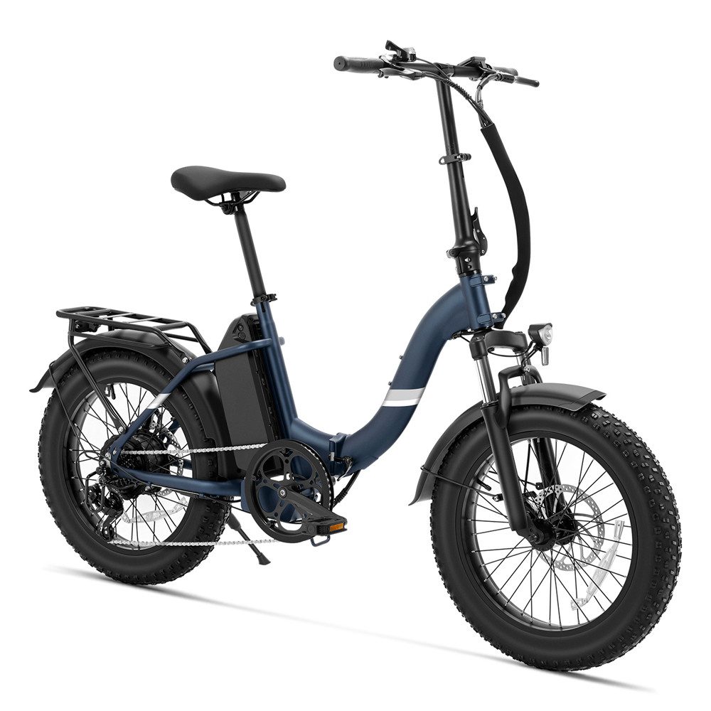 Touroll E-Bike S2 Durchstiegsmodell faltbar E-Bike, 20 Zoll, 48 V&5 Ah, 250 W, 7 Gang, 720 Wh, 5 Stufen(13/16/19/22/25 km/h), 55 Nm, bis zum 150 km, max.120kg