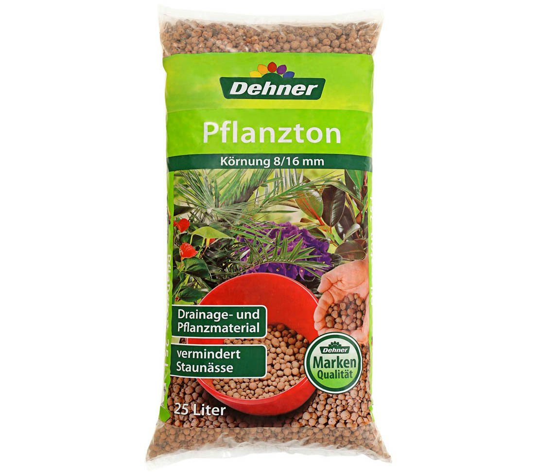 Pflanzerde Pflanzton, 25 l, Körnung 8/16 mm