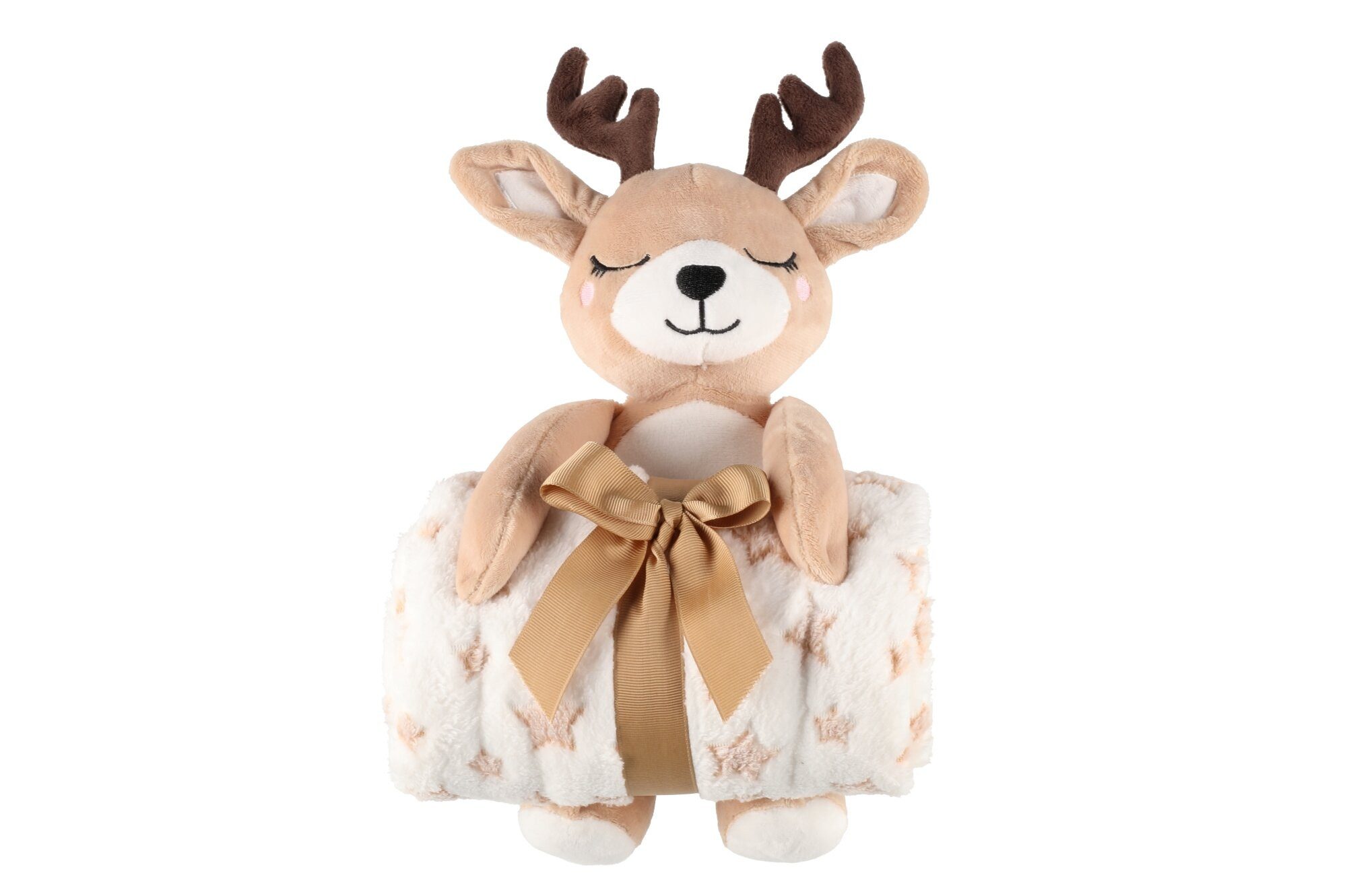Kinderdecke Fleecedecke mit Maskottchen, 75 x 100 cm, 4LIVING