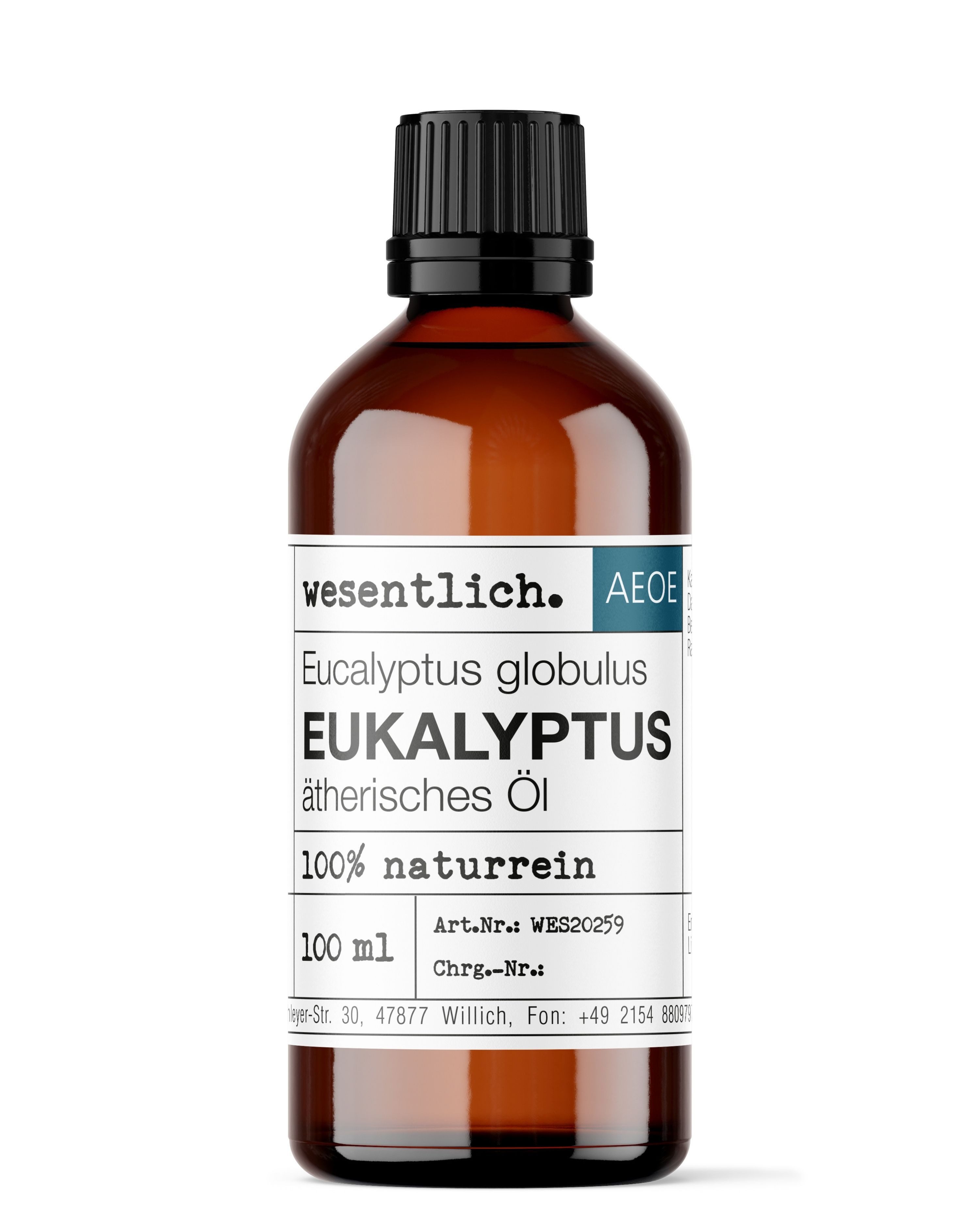 wesentlich. Duftöl Eukalyptus globulus 100ml - ätherisches Öl
