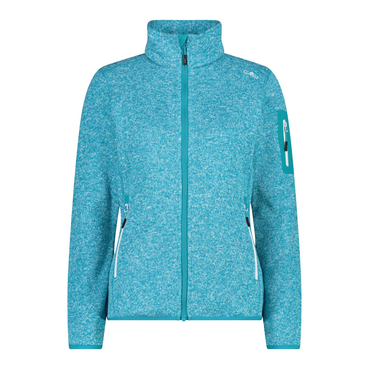CMP Fleecejacke CMP Damen Jacke Knitted Melange Fleece Jacket 3H14746 günstig online kaufen
