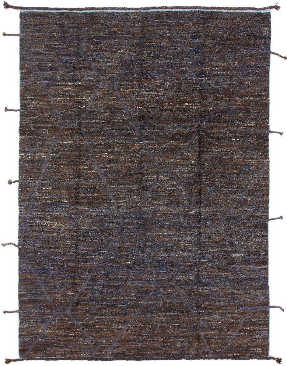 Orientteppich Berber Maroccan Design 233x323 Handgeknüpfter Moderner Orientteppich, Nain Trading, rechteckig, Höhe: 25 mm