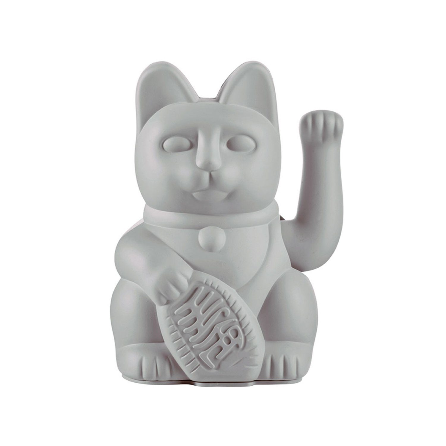 Donkey Products Dekofigur Donkey Lucky Cat Winkekatze grau