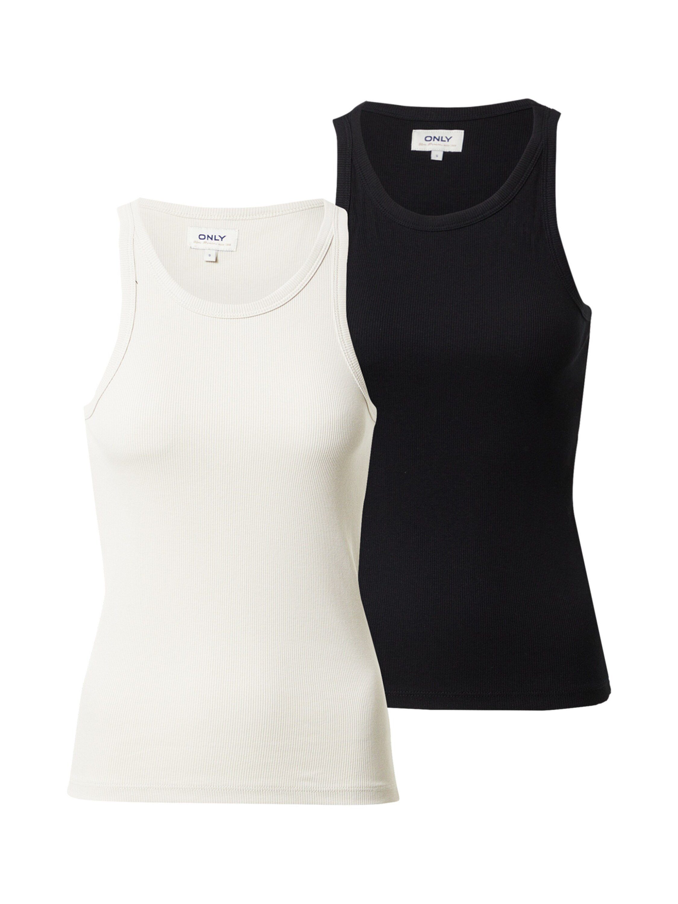 ONLY Shirttop LINDSAY (2-tlg) Plain/ohne Details