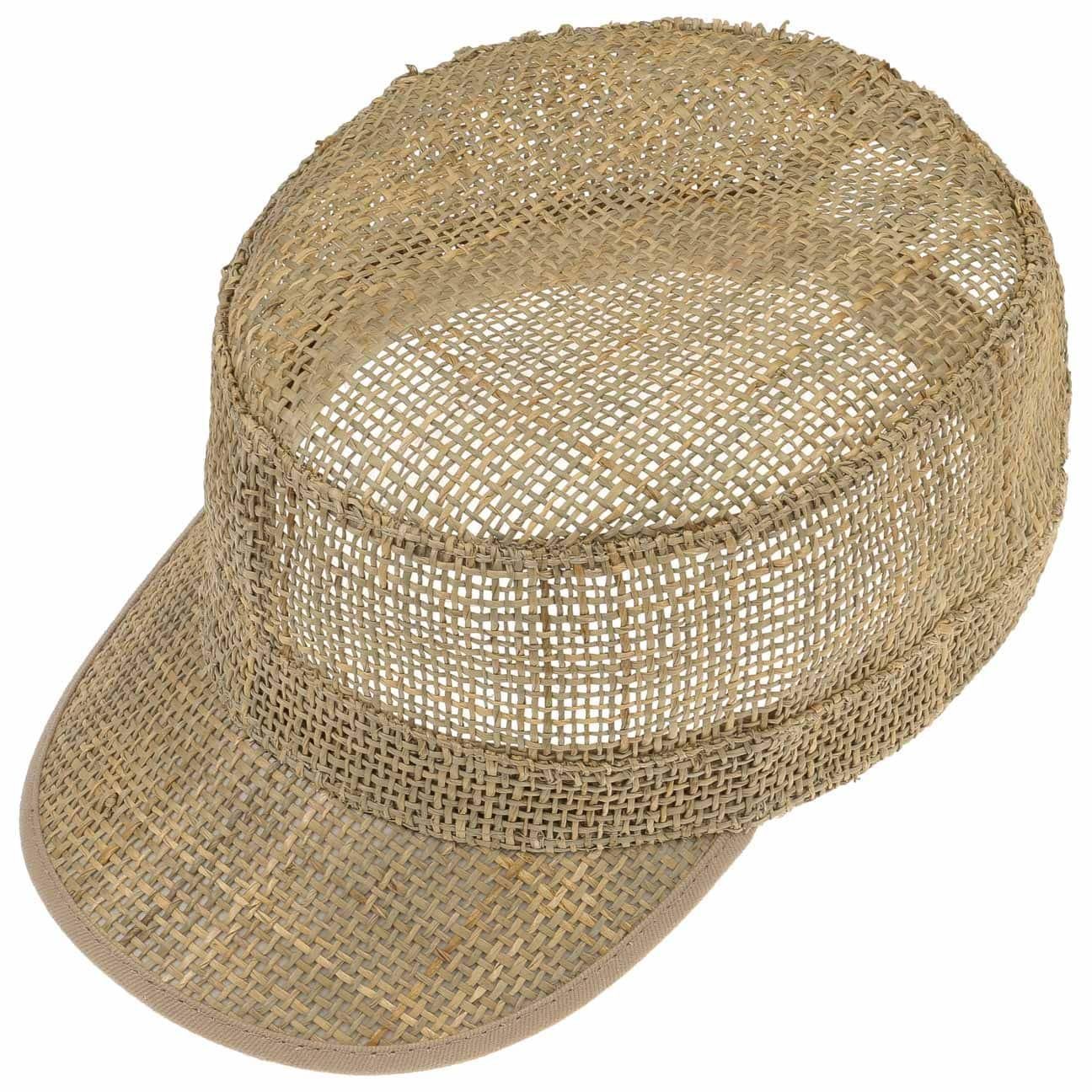 Lipodo Army Cap (1-St) Strohcap mit Schirm