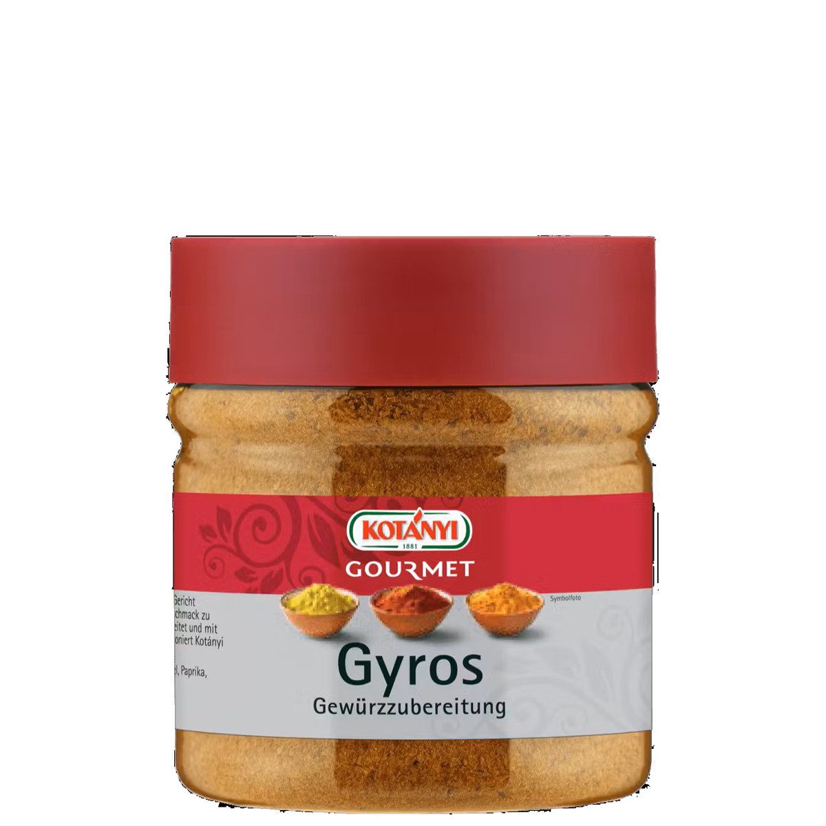 KOTANYI Gewürz, Kotanyi Gyros Gewürzzubereitung sehr aromatisch mediterran 205g