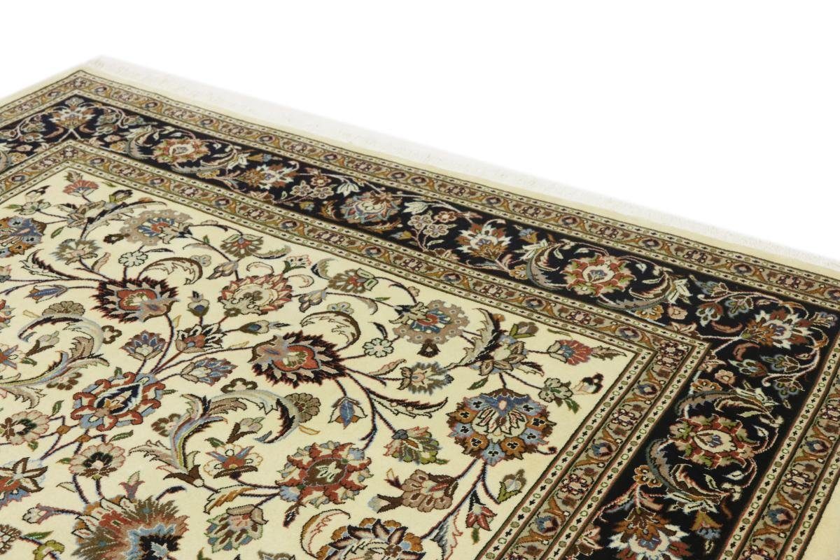 Orientteppich, Höhe: Mashhad Khorasan Trading, 12 Sherkat 203x287 Nain mm rechteckig, Handgeknüpfter Orientteppich