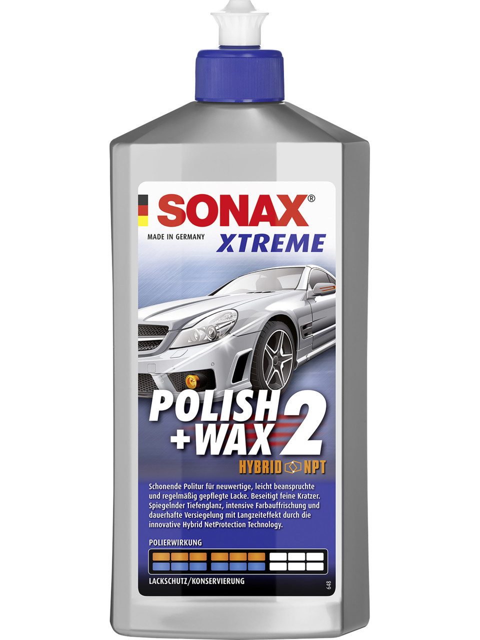 Sonax Sonax Xtreme Polish + Wax 2 Nano Pro 500ml Поліроль автомобіля