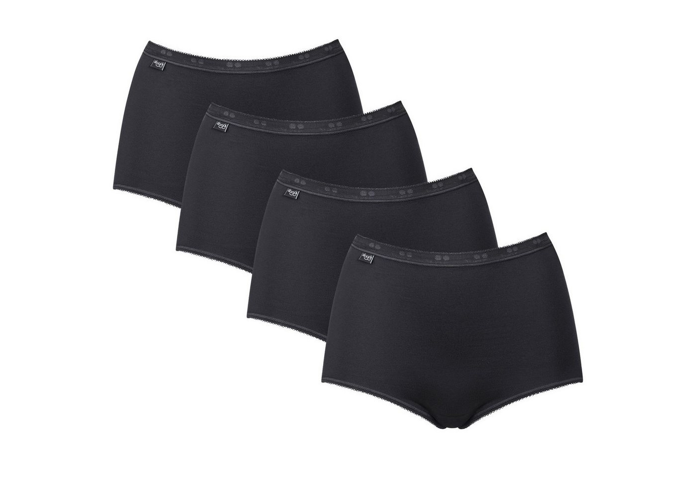 sloggi Maxislip Basic+ mit elastischer Mäusezähnchenkante