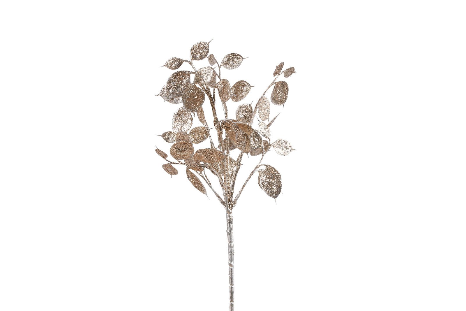 Kunstzweig Dekozweig Lunaria champagne 40m