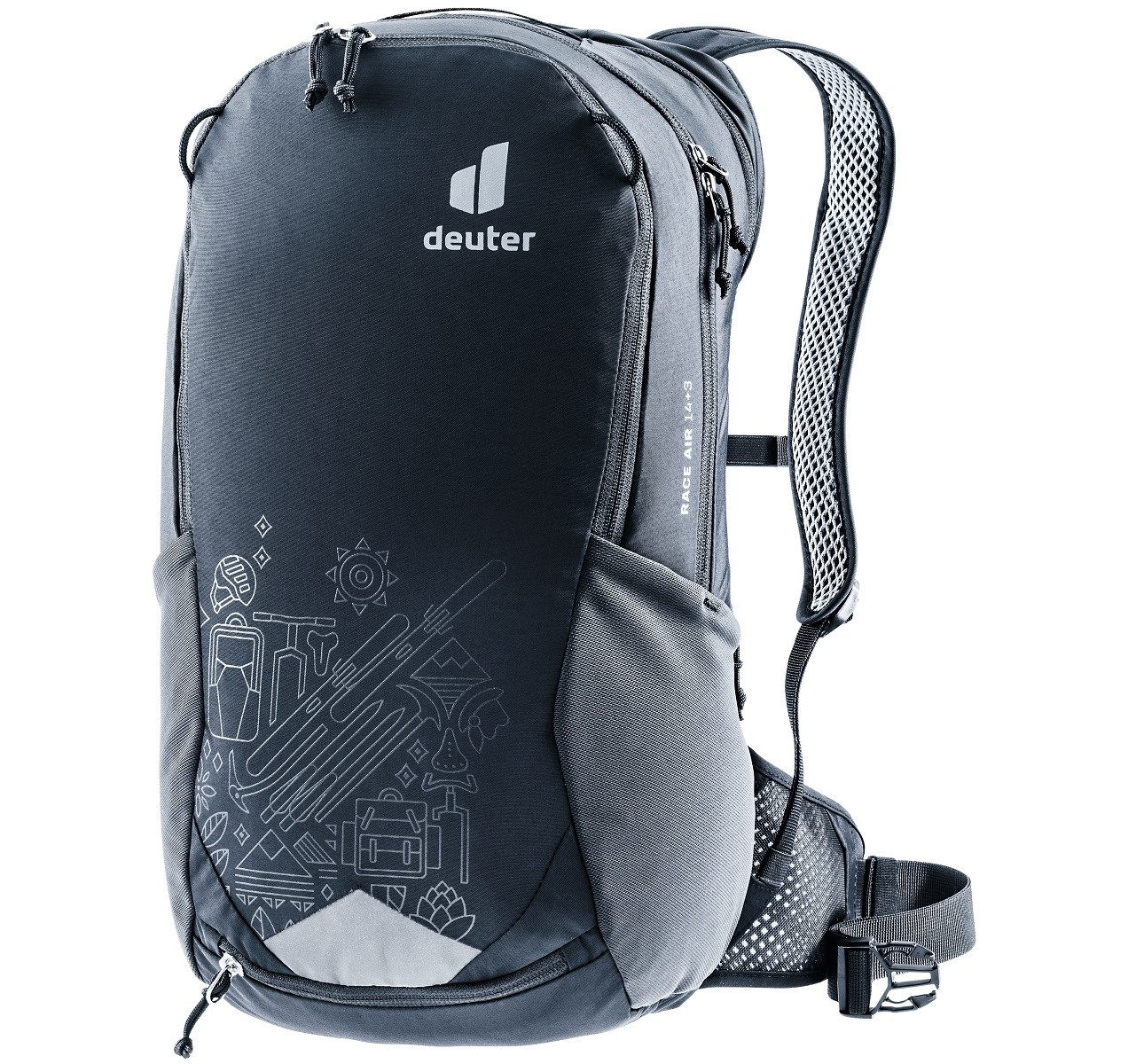 deuter Fahrradrucksack Race Air 14+3 (1-tlg), günstig online kaufen