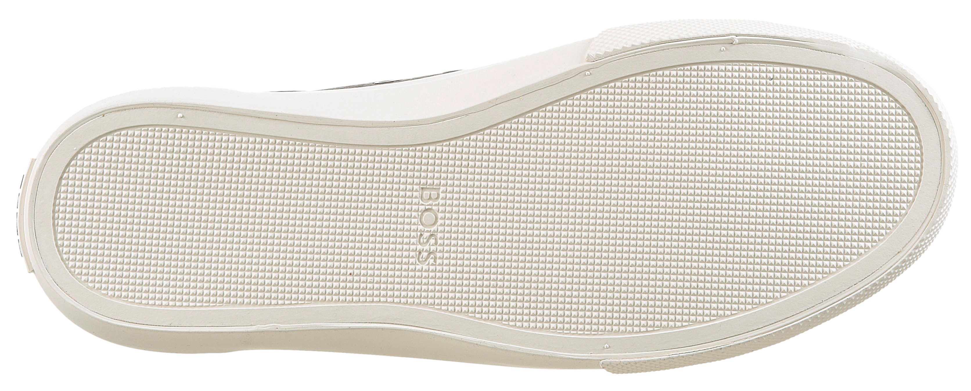 BOSS Aiden_Tenn Sneaker Schnürschuh, Halbschuh, Freizeitschuh mit Schaftrandpolsterung