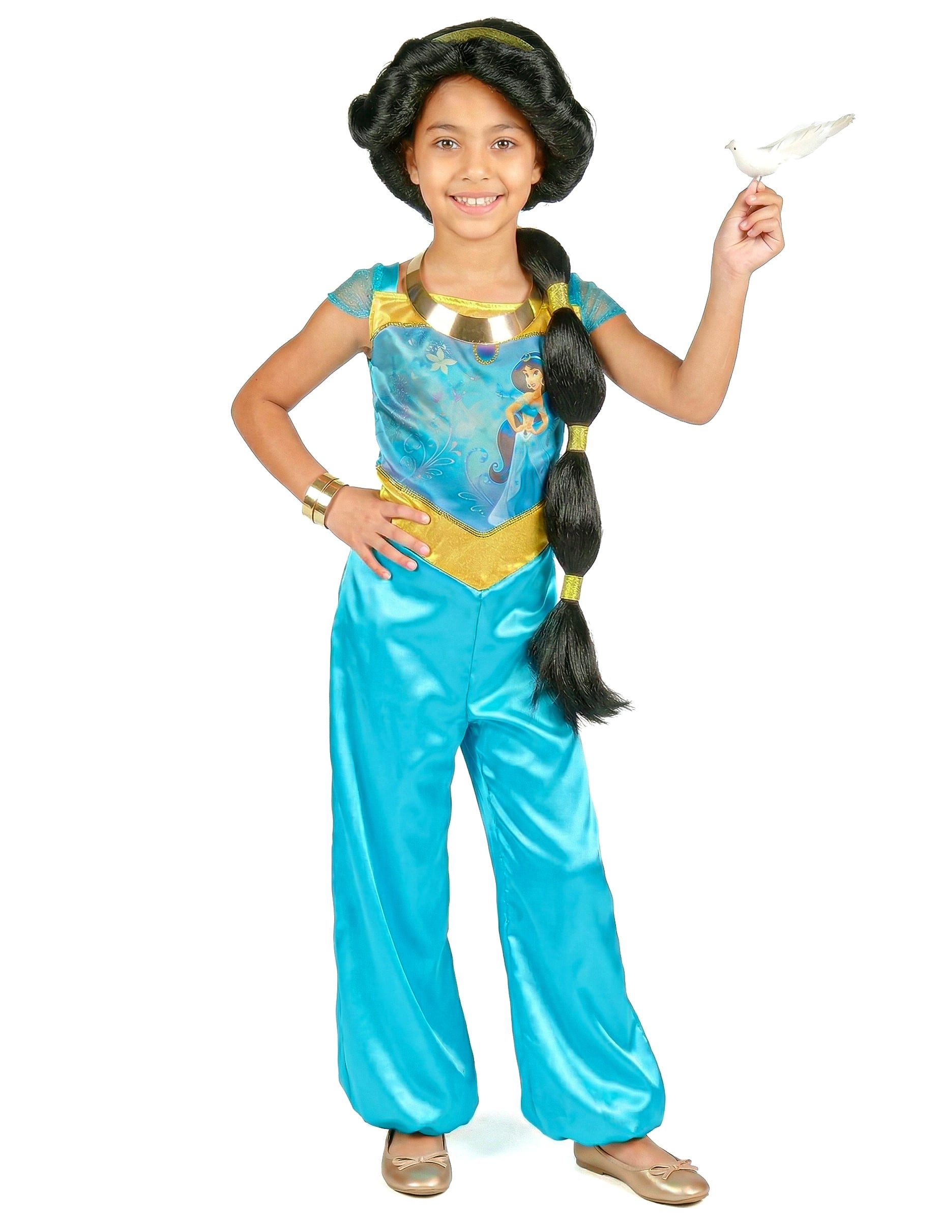 Kostüm Jasmine Kinderkostüm Aladin Blau